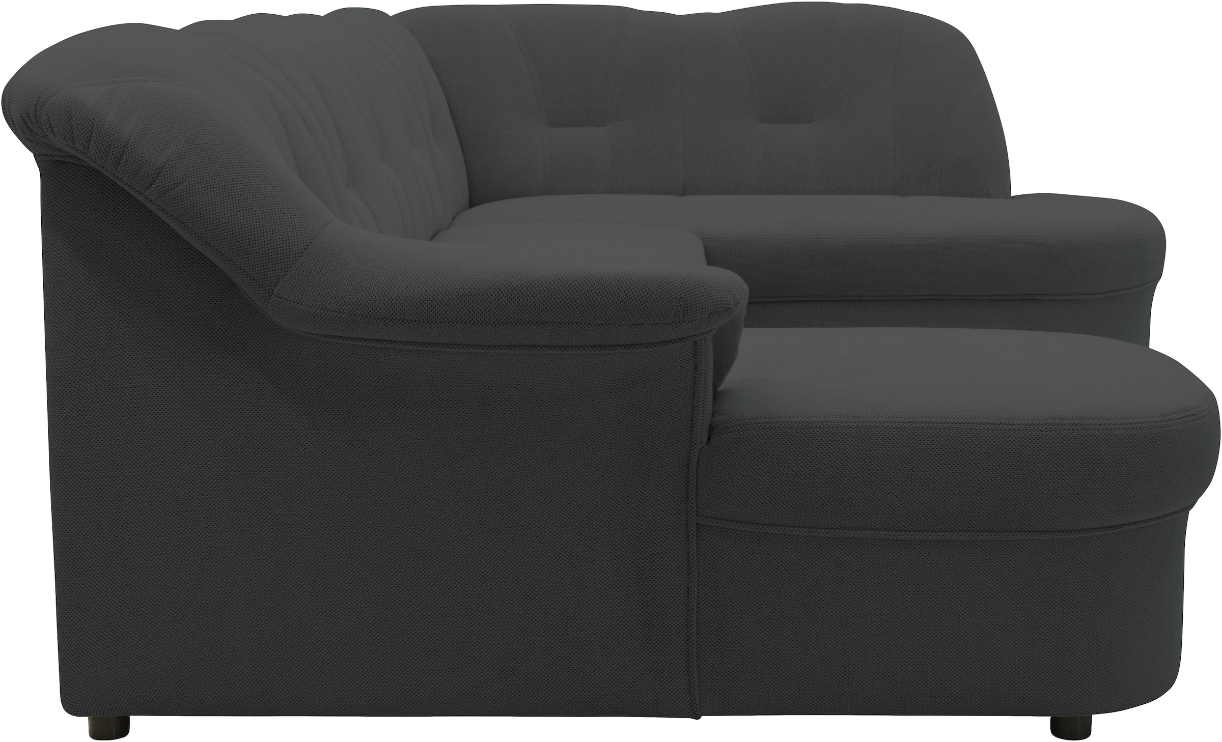 DOMO collection Wohnlandschaft »Flores auch in Leder-Bezug, B/T/H: 293/180/86 cm,  U-Form« wahlw. mit Bettfunktion, wahlw. mit Federkern,  Unser Dauertiefpreis