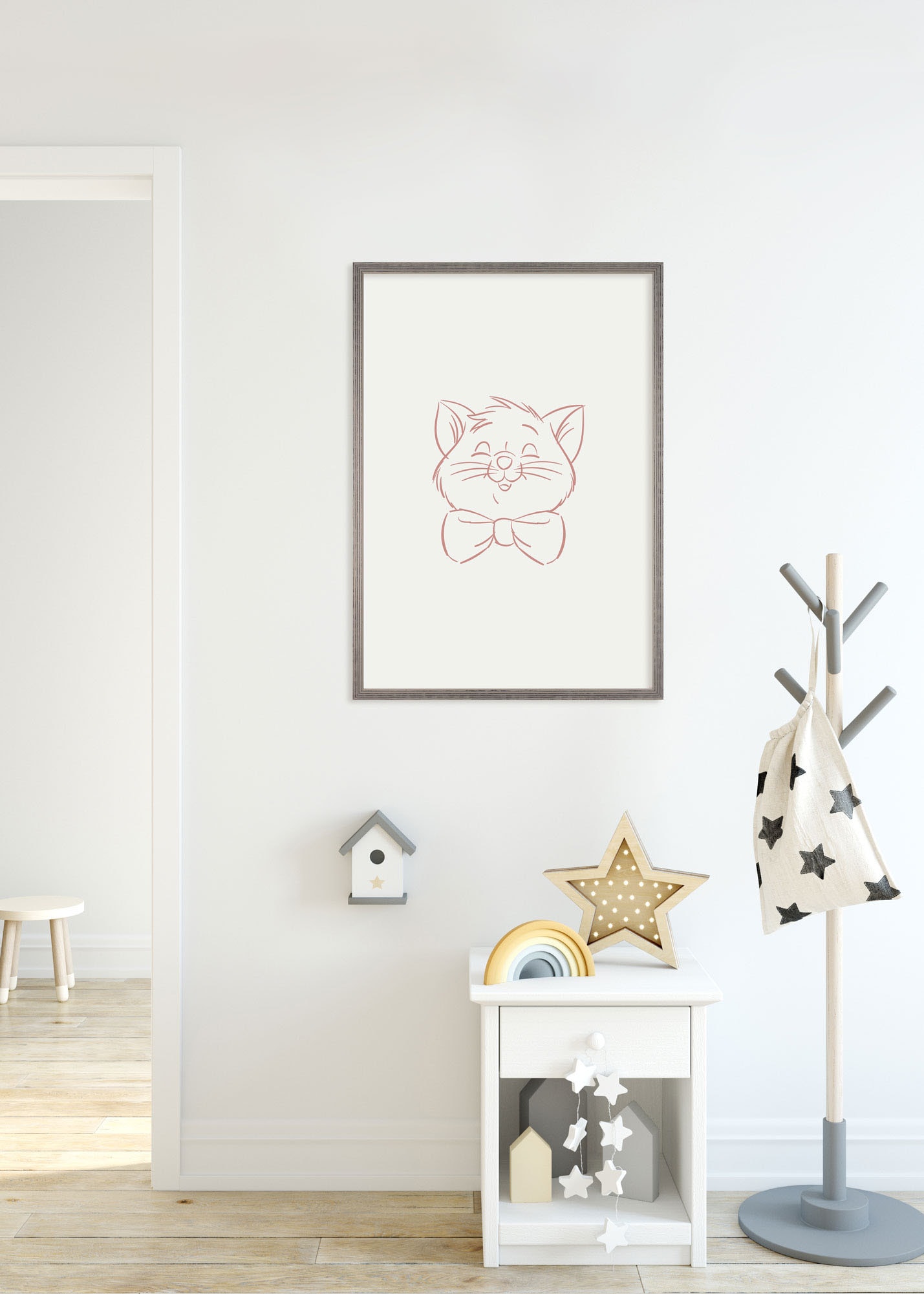 Komar Bild "Tough Toulouse" Natur 1 Stk. tlg. Wandbild zur Dekoration im Ki günstig online kaufen