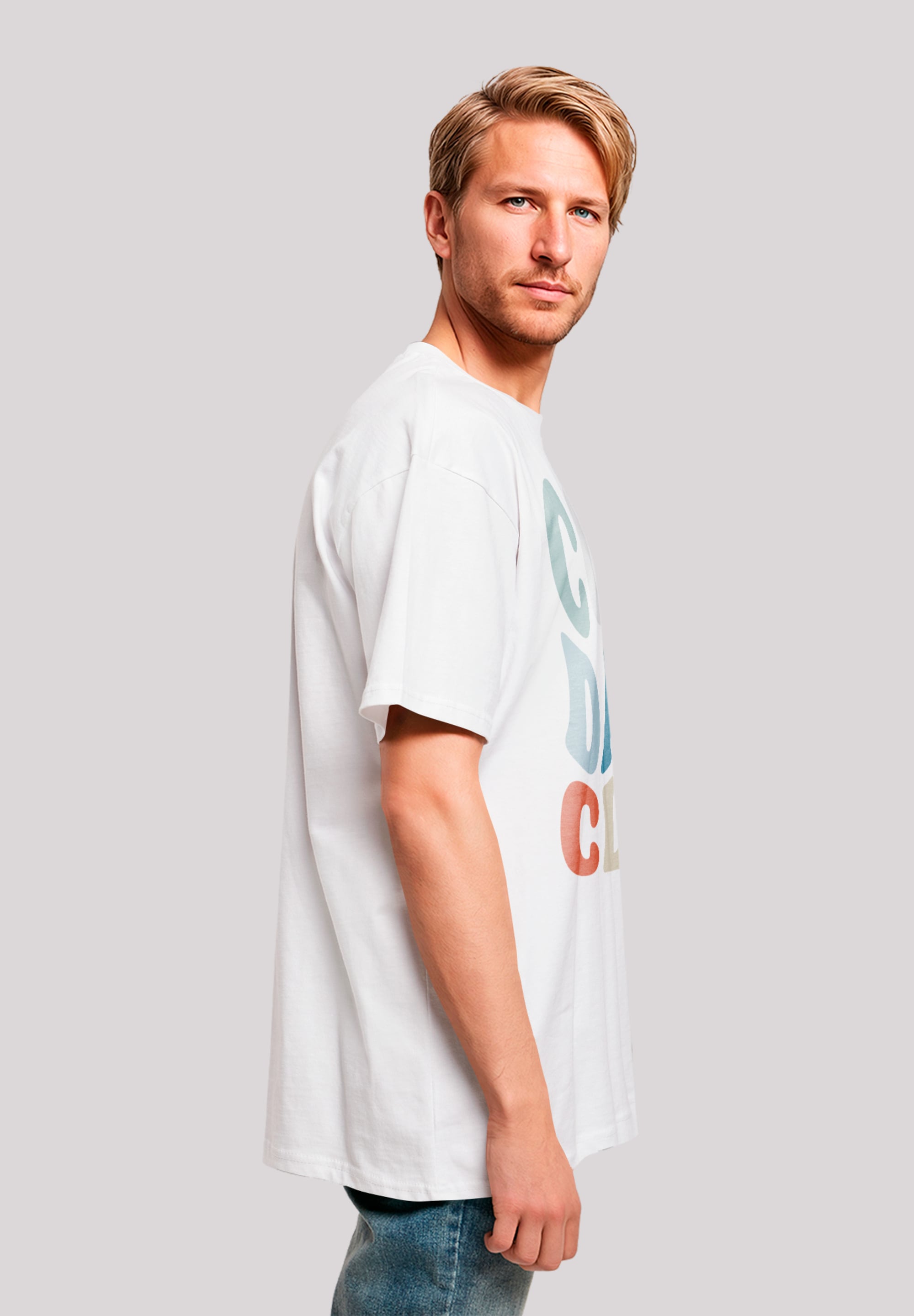 F4NT4STIC T-Shirt »Cool Dads Club«, Premium Qualität
