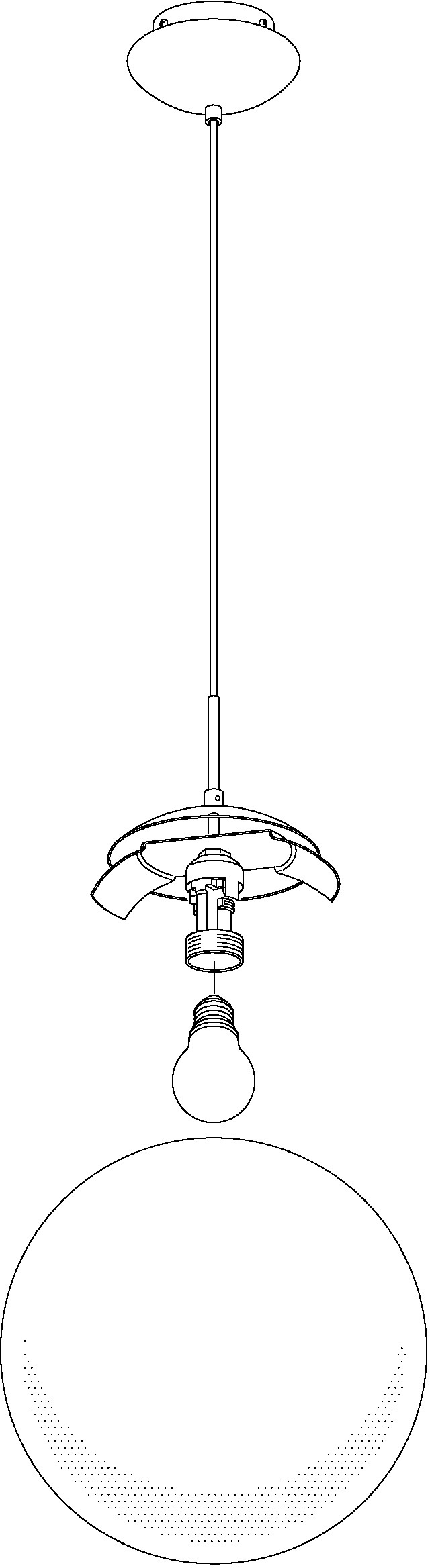 EGLO Hängeleuchte »RONDO«, 1 flammig, Leuchtmittel E27 | ohne Leuchtmittel-ohne Leuchtmittel, Esszimmerlampe, zeitloses Design, modern, schlicht