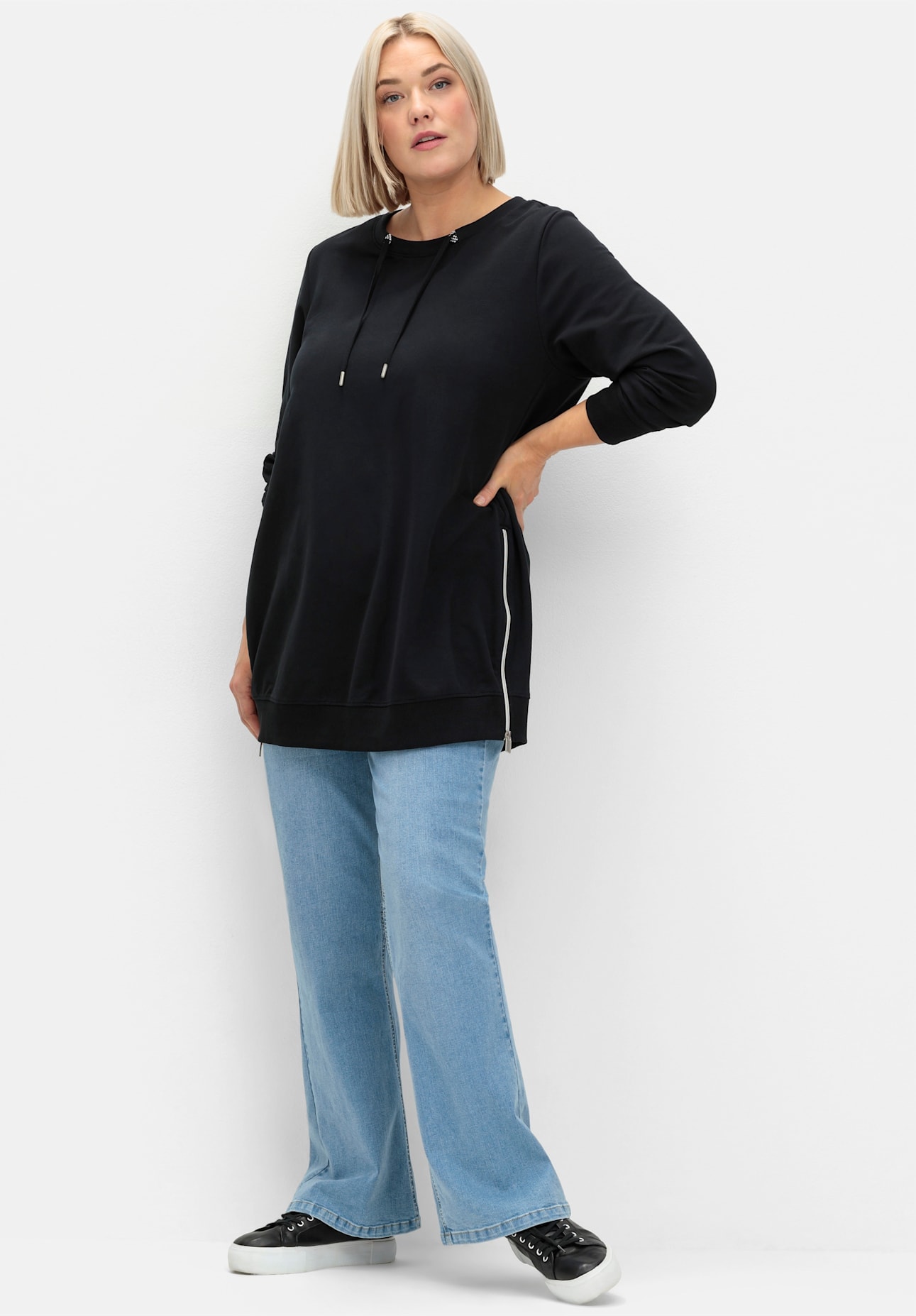 Sheego Bootcut-Jeans, (1 tlg.) günstig online kaufen