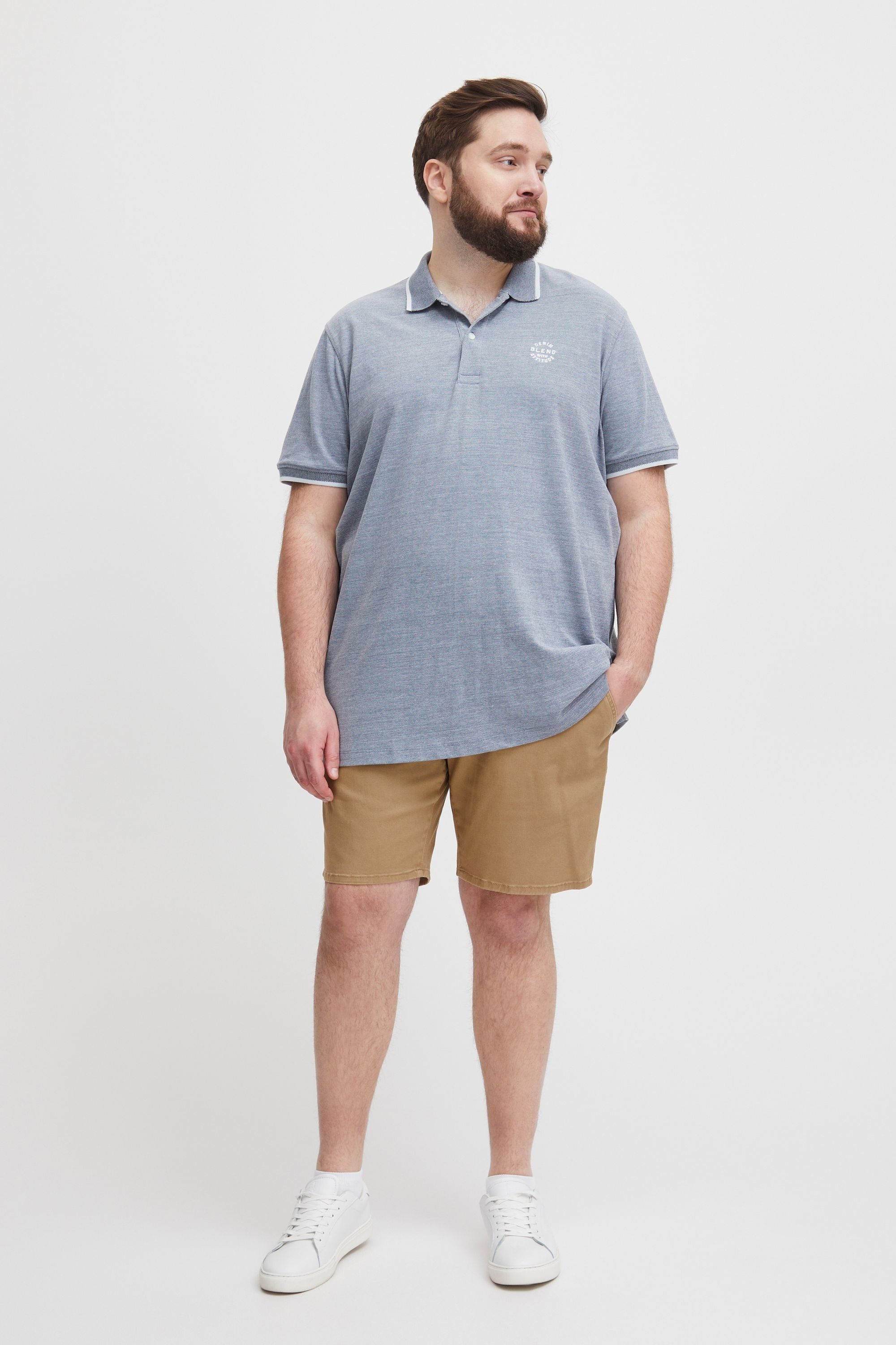 Thumbnail - Blend Chinoshorts "BHPierre Big & Tall" Stilvolle Chino Short in großen Größen