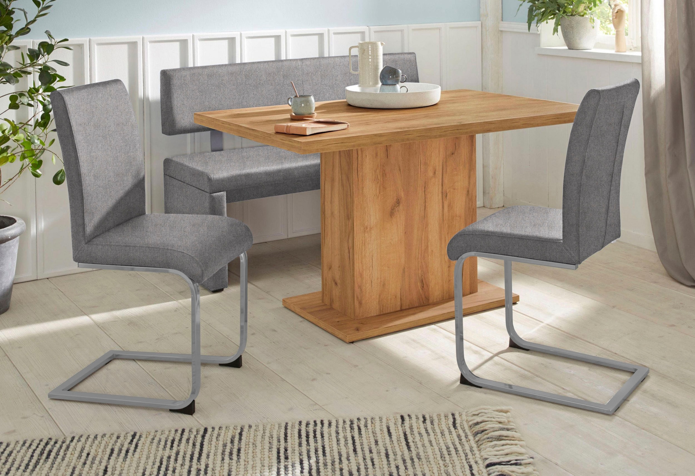 Home affaire Sitzbank »Charissa«, mit Lehne, Breite 140, 160 oder 180 cm