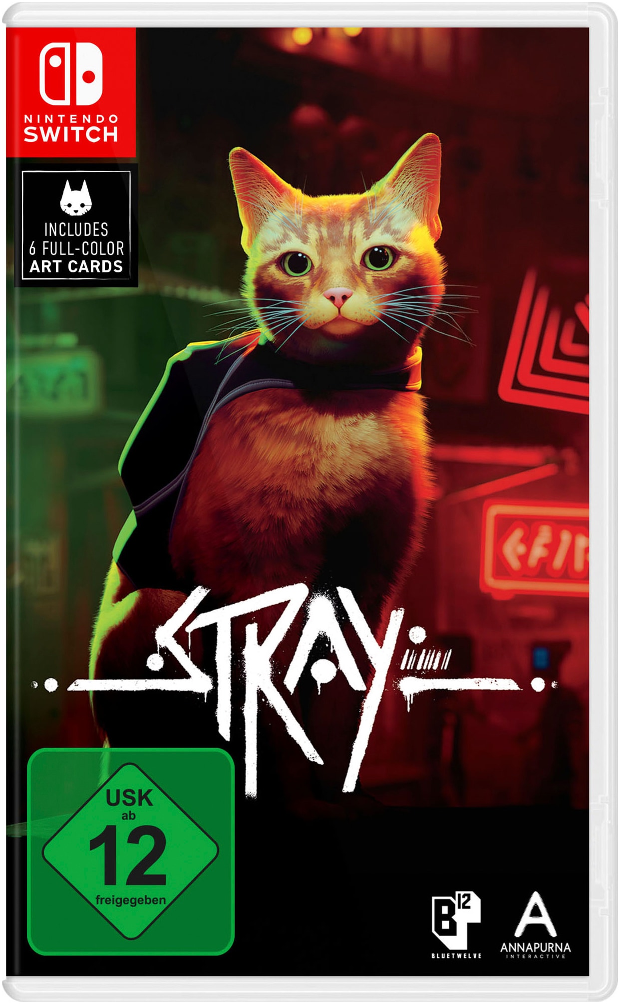 SKYBOUND GAMES Spielesoftware "Stray", Nintendo Switch, transparent, Spielesoftware