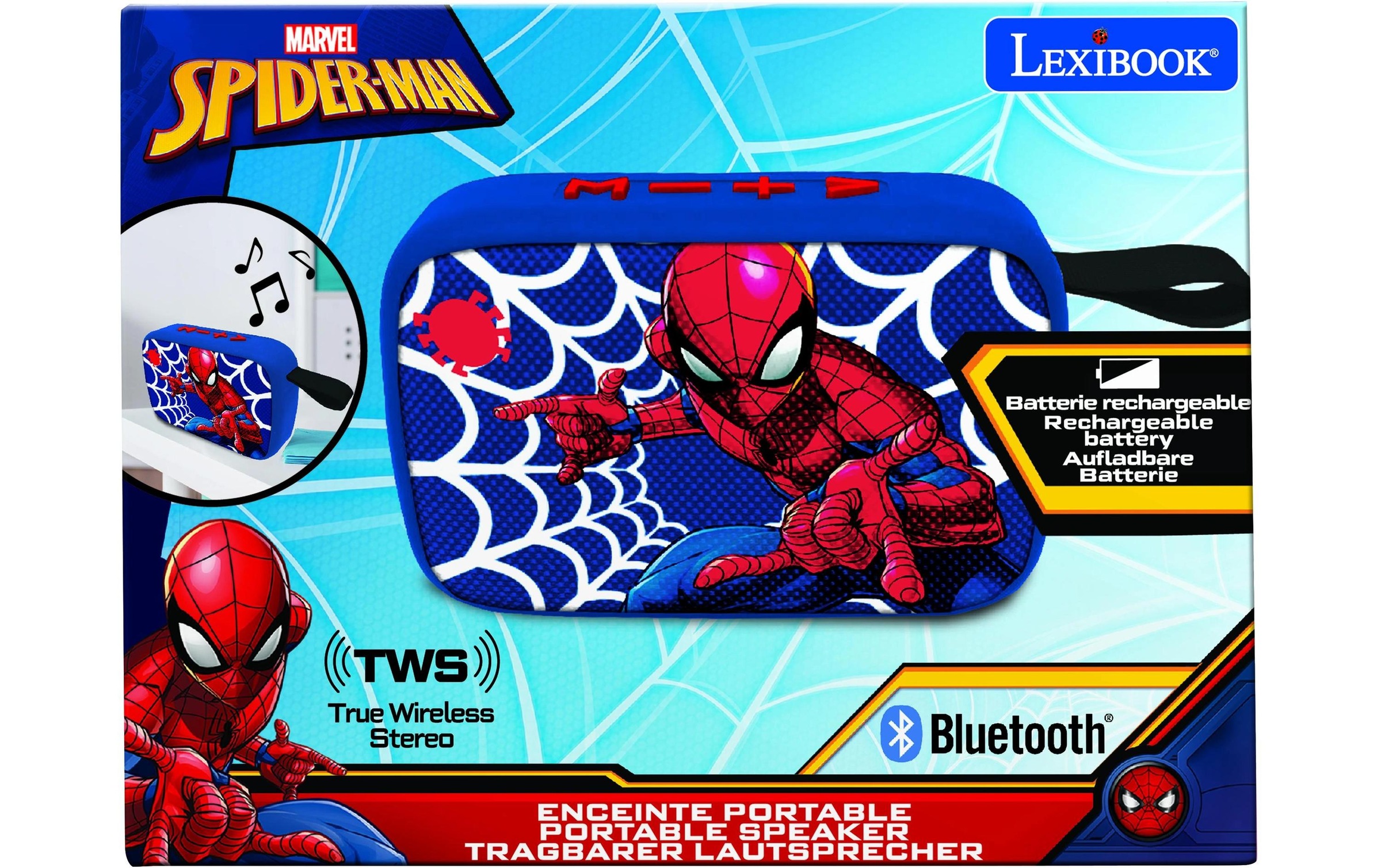 Lexibook® Bluetooth-Lautsprecher »Spider-Man« ( )