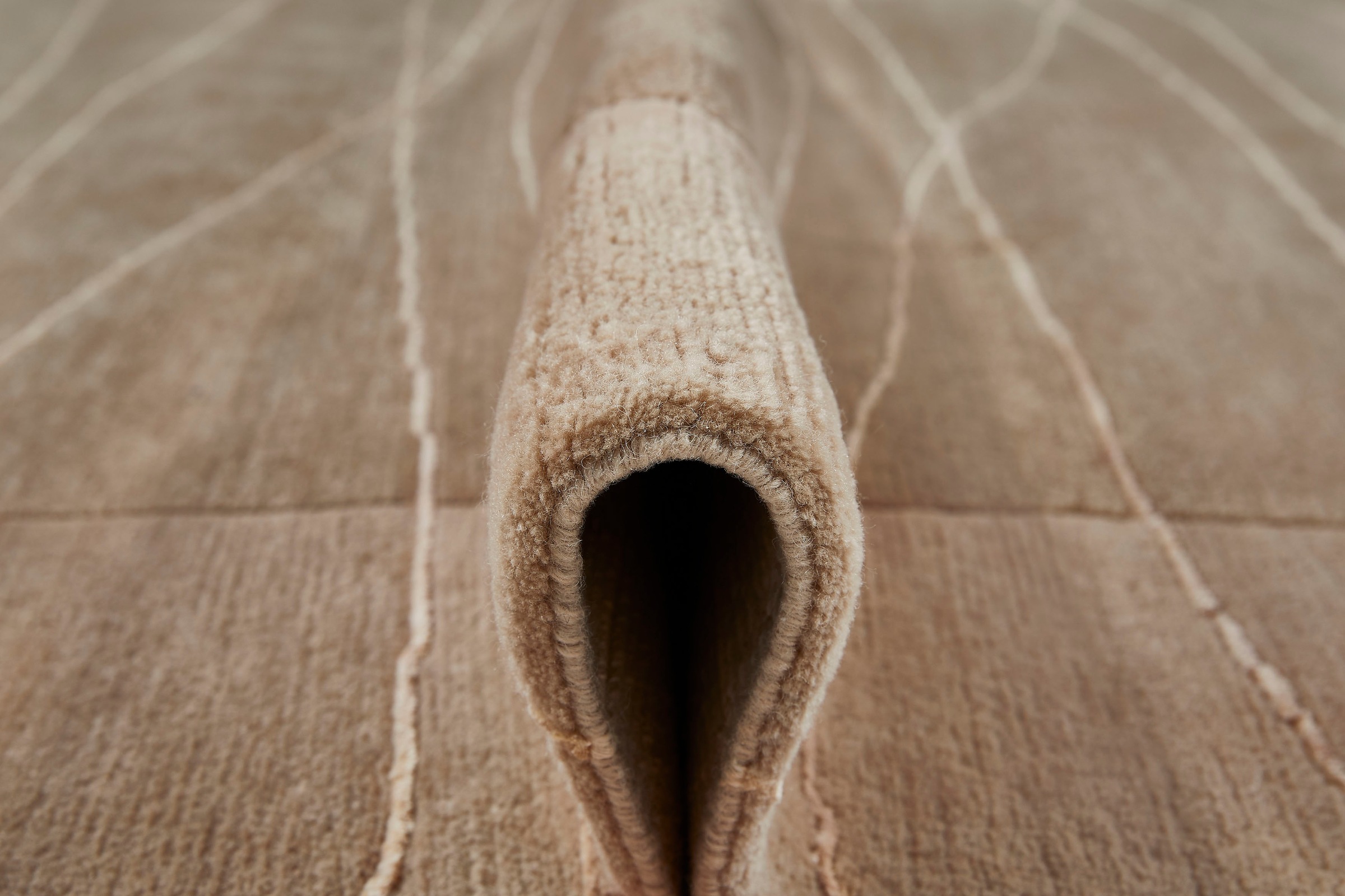LUXOR living Wollteppich »Lineo«, rechteckig, Nepalteppich, reine Wolle, handgeknüpft, mit Bordüre