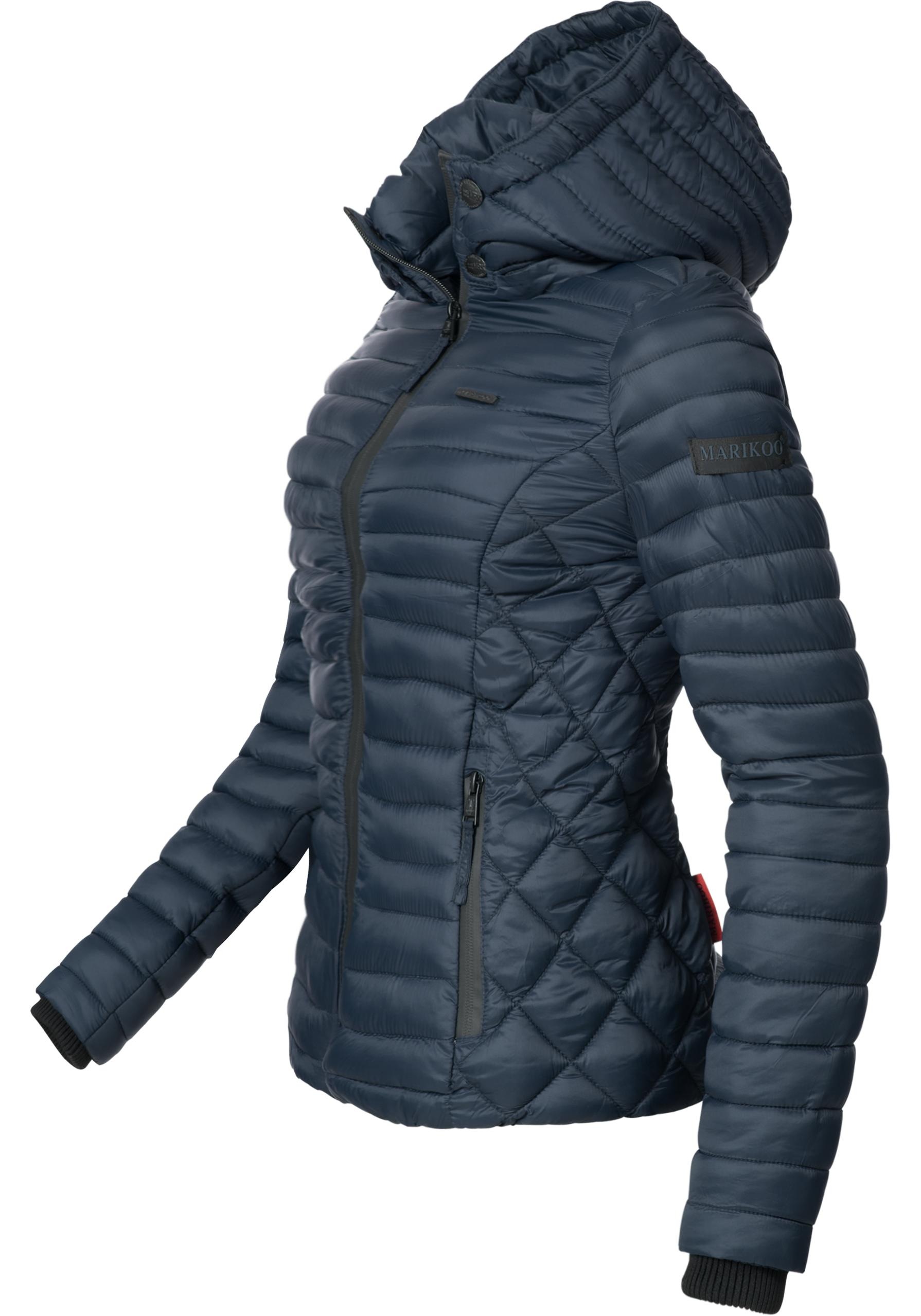 Marikoo Steppjacke »Samtpfote«, mit Kapuze, ultraleichte Übergangsjacke mit Kapuze