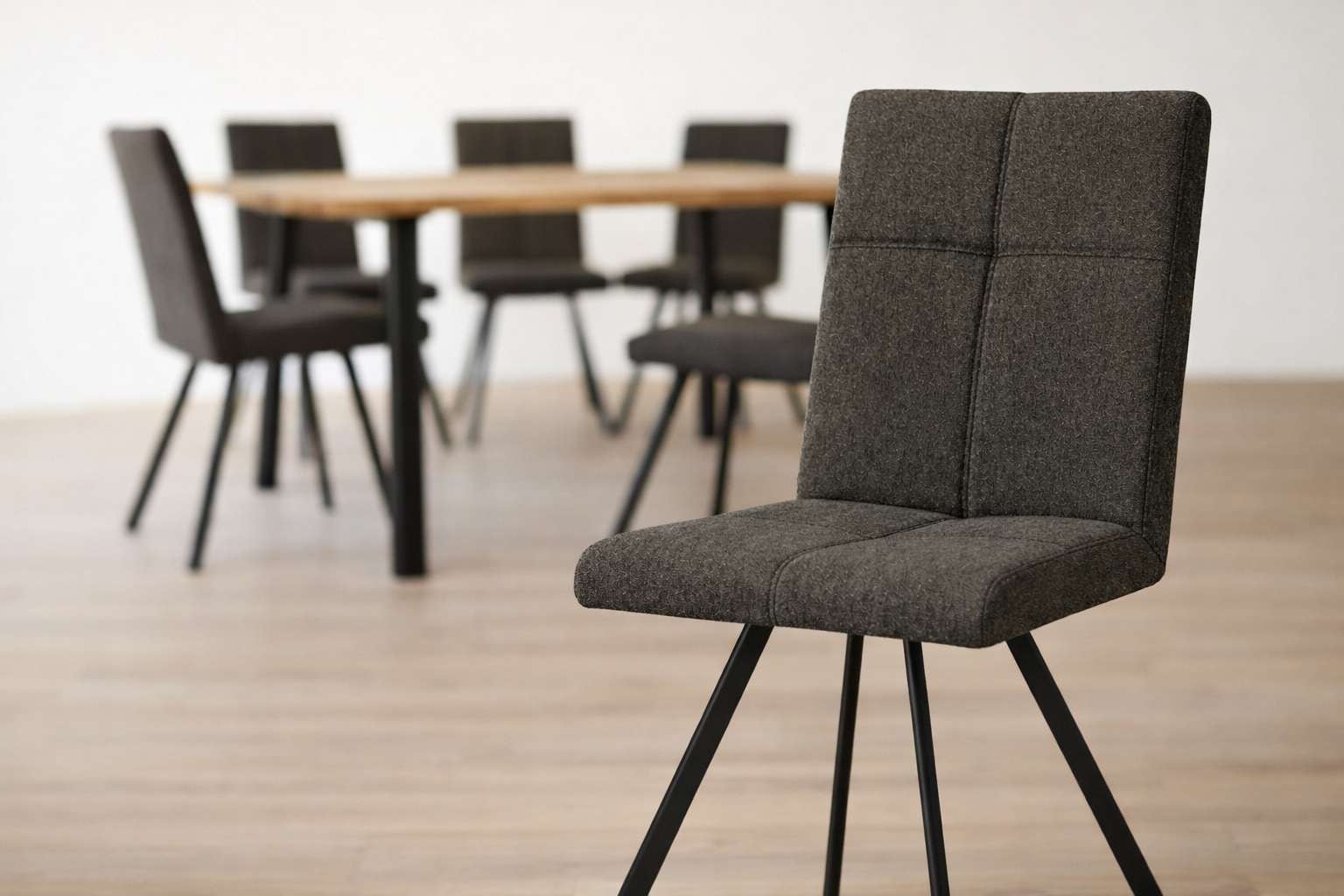 Home affaire Eckbankgruppe »Mia Essecke, Sitzgruppe, Eckbankgruppe, Küchenbankgruppe« Set, 4er, 4 tlg. Eckbank mit Wellenfederung; Tisch in Eiche massiv