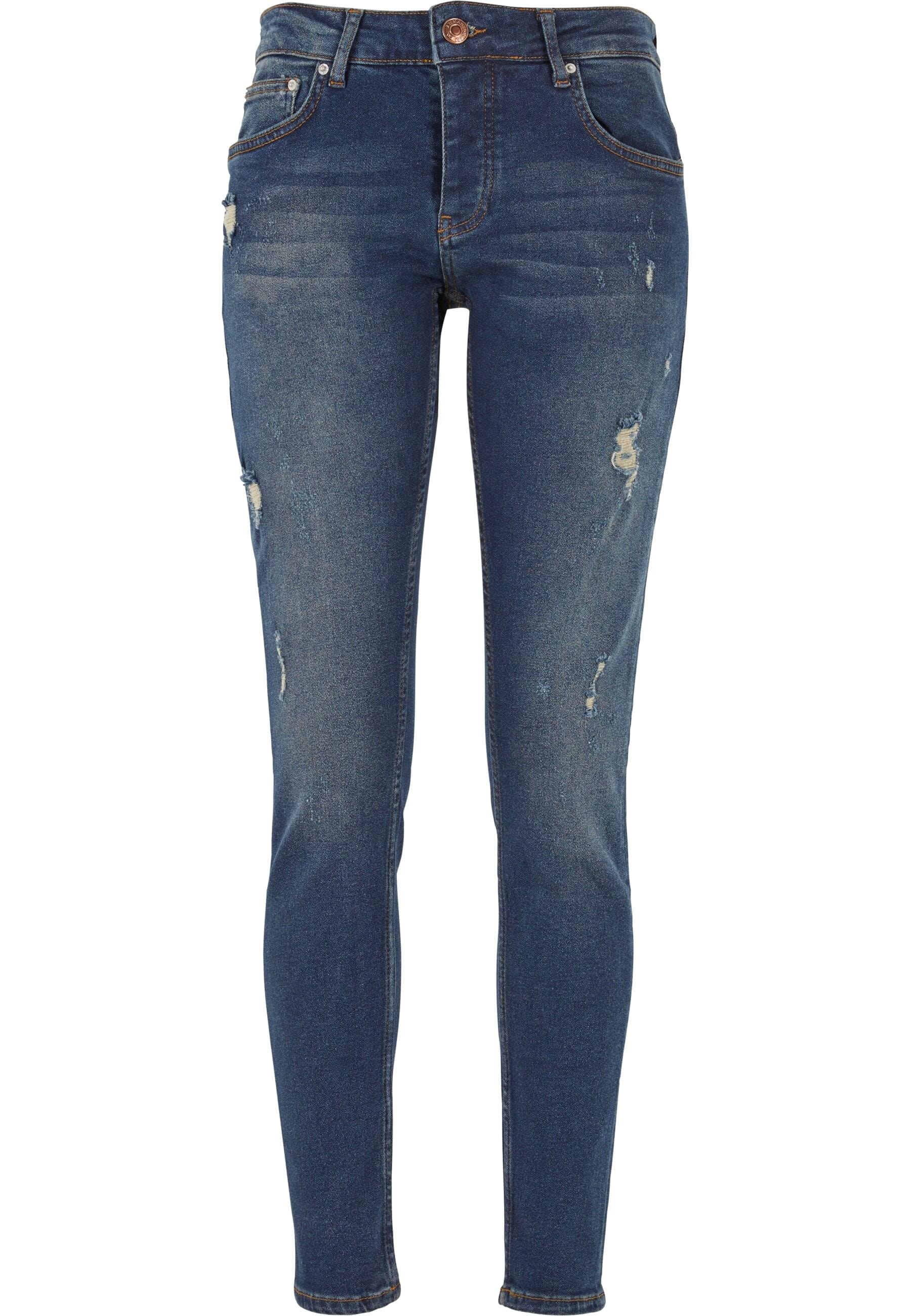 2Y Studios Bequeme Jeans "2Y Studios Herren 2Y Destroyed Skinny Denim"