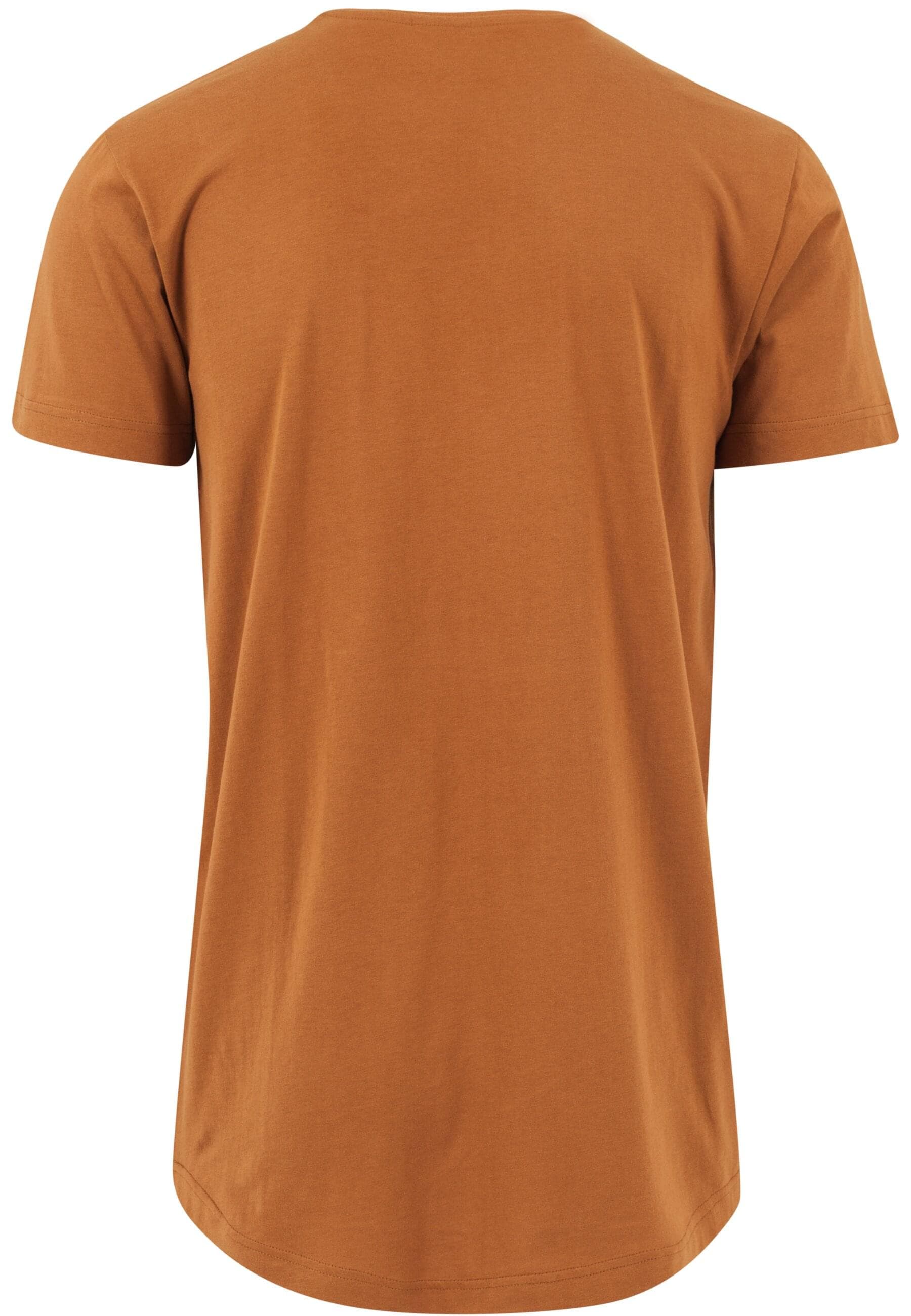 URBAN CLASSICS Kurzarmshirt "Urban Classics Herren Shaped Long Tee" günstig online kaufen