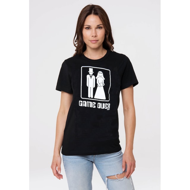LOGOSHIRT T-Shirt »Game Over«, mit lustigem Print für bestellen | BAUR