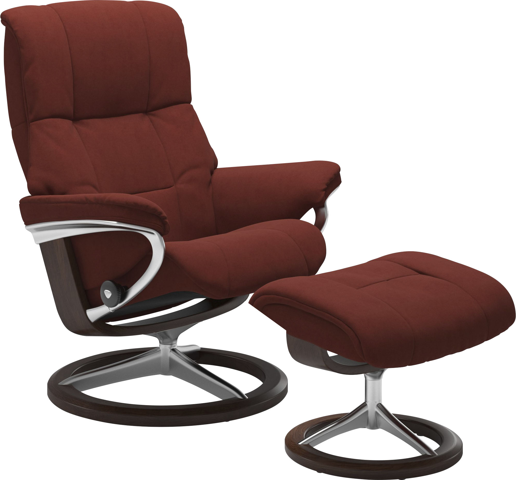 Stressless Relaxsessel "Mayfair" mit Signature Base, Größe S, M & L, Gestell Braun