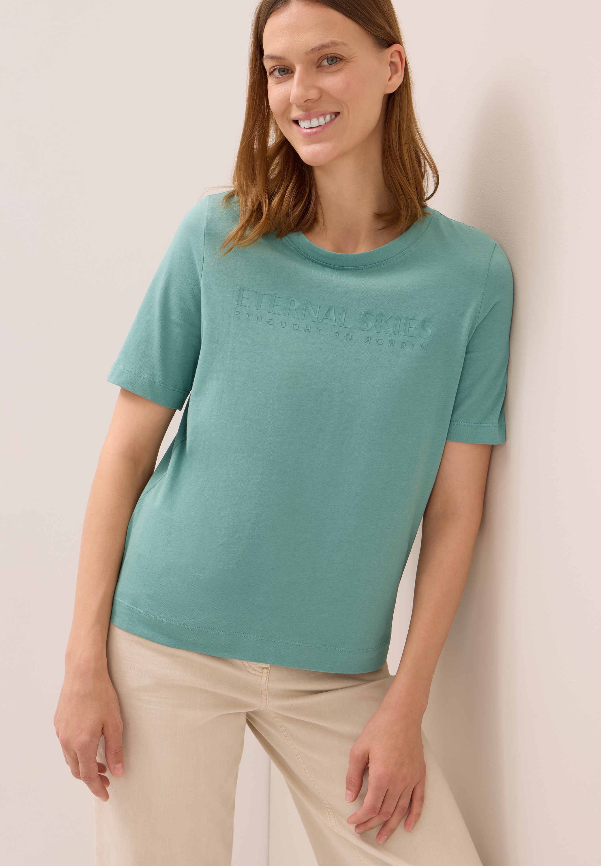Cecil T-Shirt, mit Wording Artwork