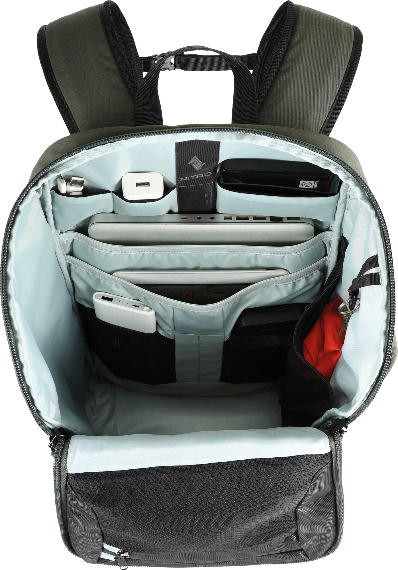 NITRO Freizeitrucksack »Nikuro Traveler«, Reisetasche, Travel Bag, Alltagsrucksack, Daypack