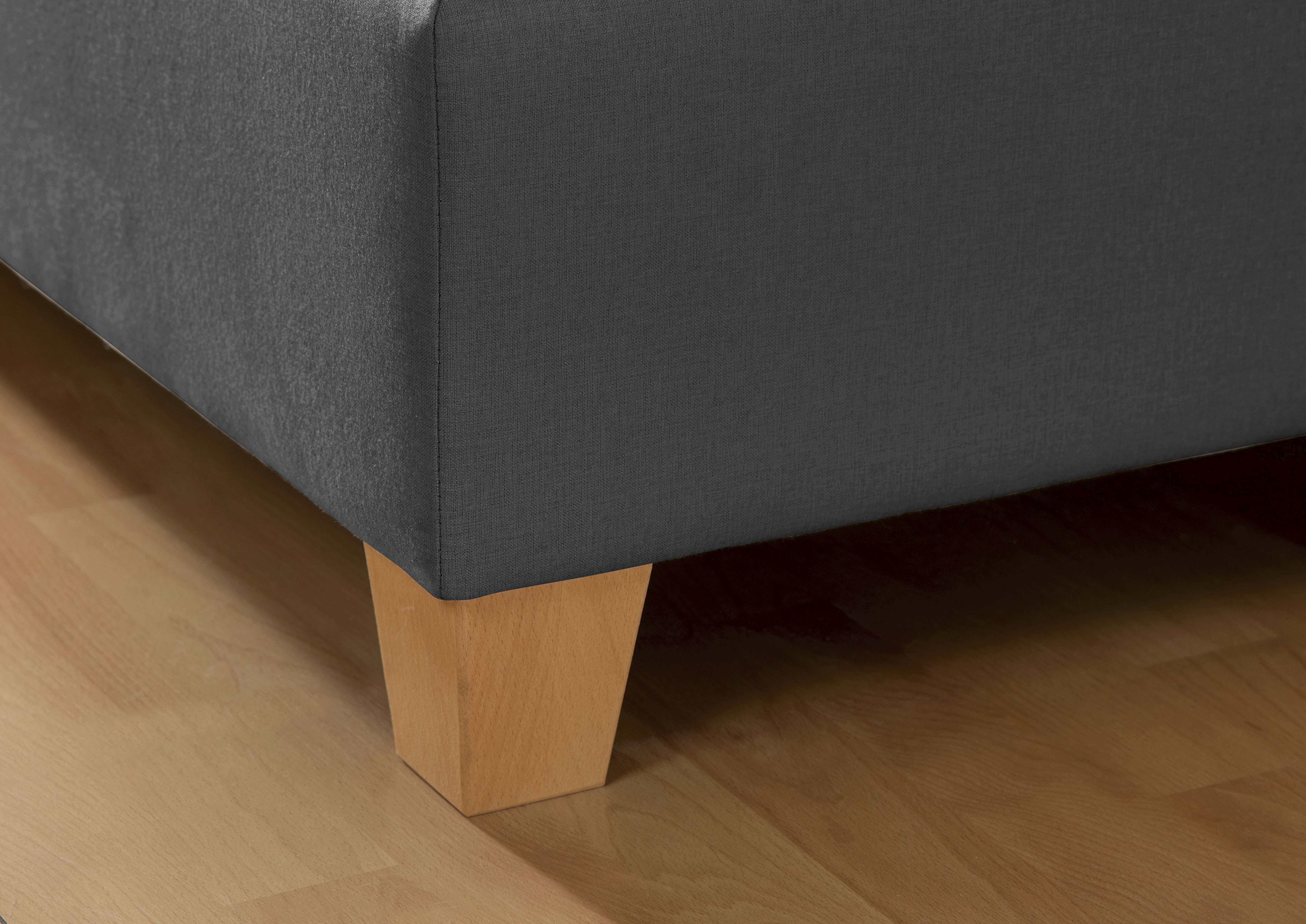 Thumbnail - Home affaire Boxspringbett "Calloway" inkl. Topper, XXL-Ausführung, in 4 Farben, 5 Breiten, 3 Matratzenarten