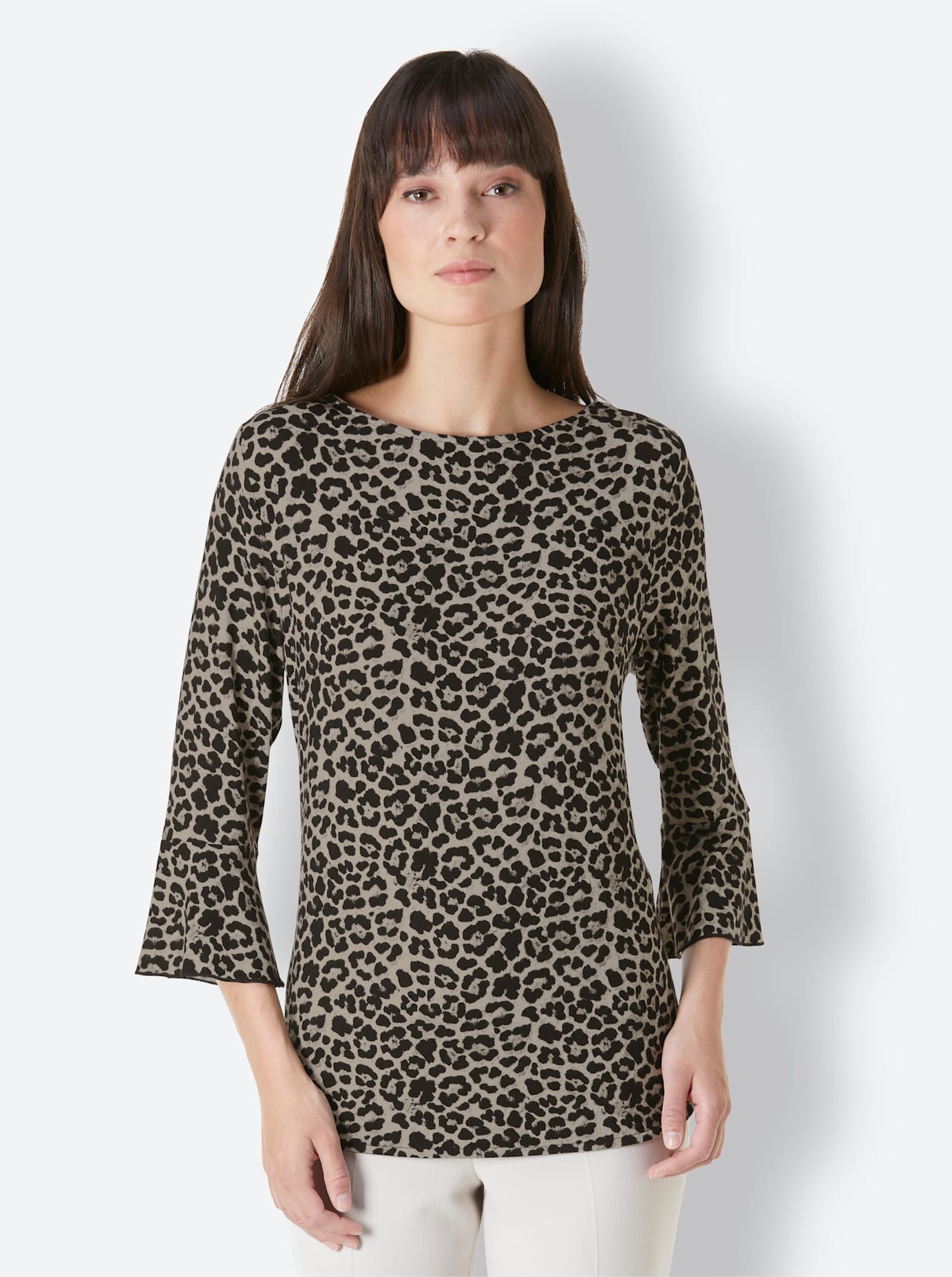 CREATION L PREMIUM Print-Shirt »Viskose-Seiden-Shirt«, (1 tlg.)