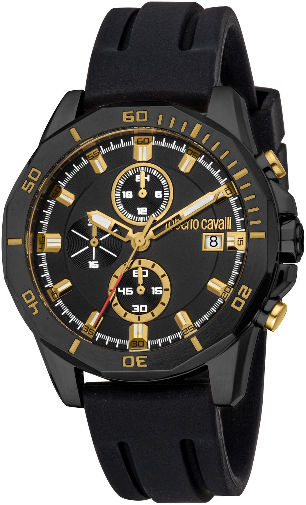 Chronograph »Uomo Sport III«, Quarzuhr, Armbanduhr, Herrenuhr, Silikonarmband, analog,...