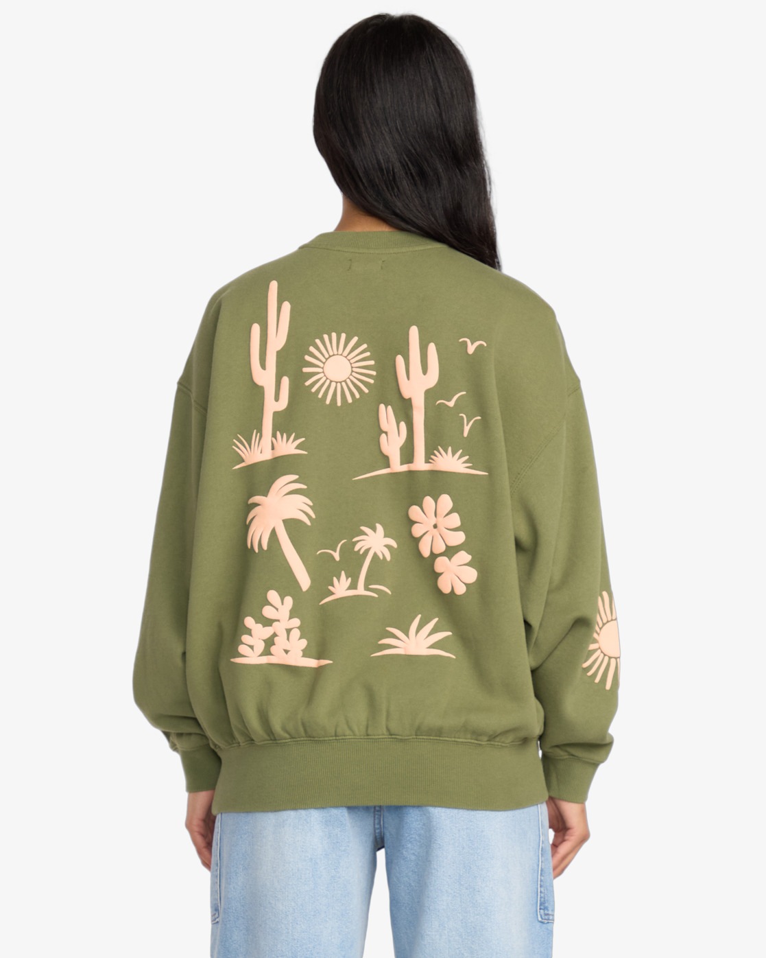 Thumbnail - Billabong Sweatshirt "SUN WAVE LIVIN KENDAL CREW FLC", 1 Stk.