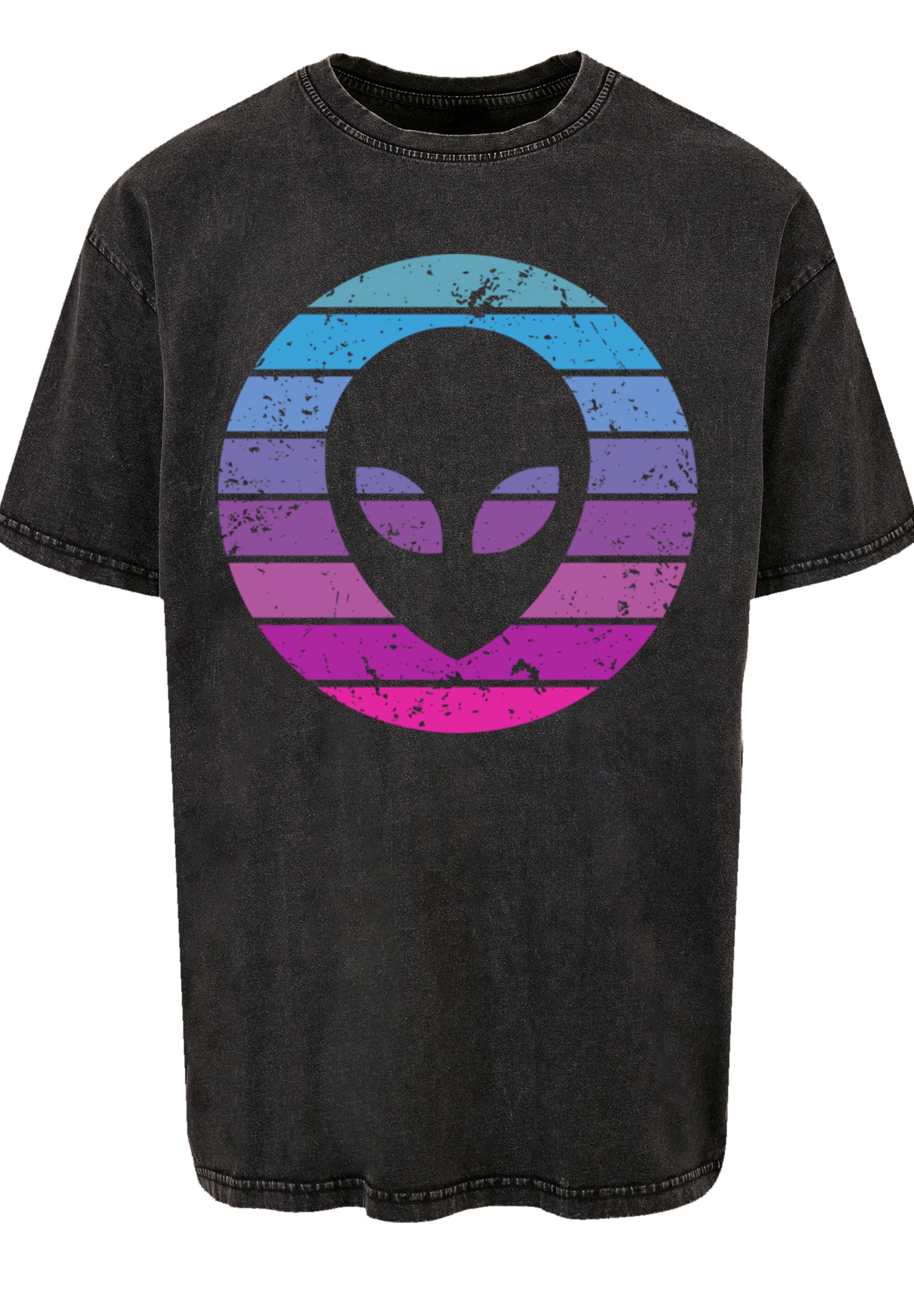 F4NT4STIC T-Shirt »Alien Kopf«, Premium Qualität
