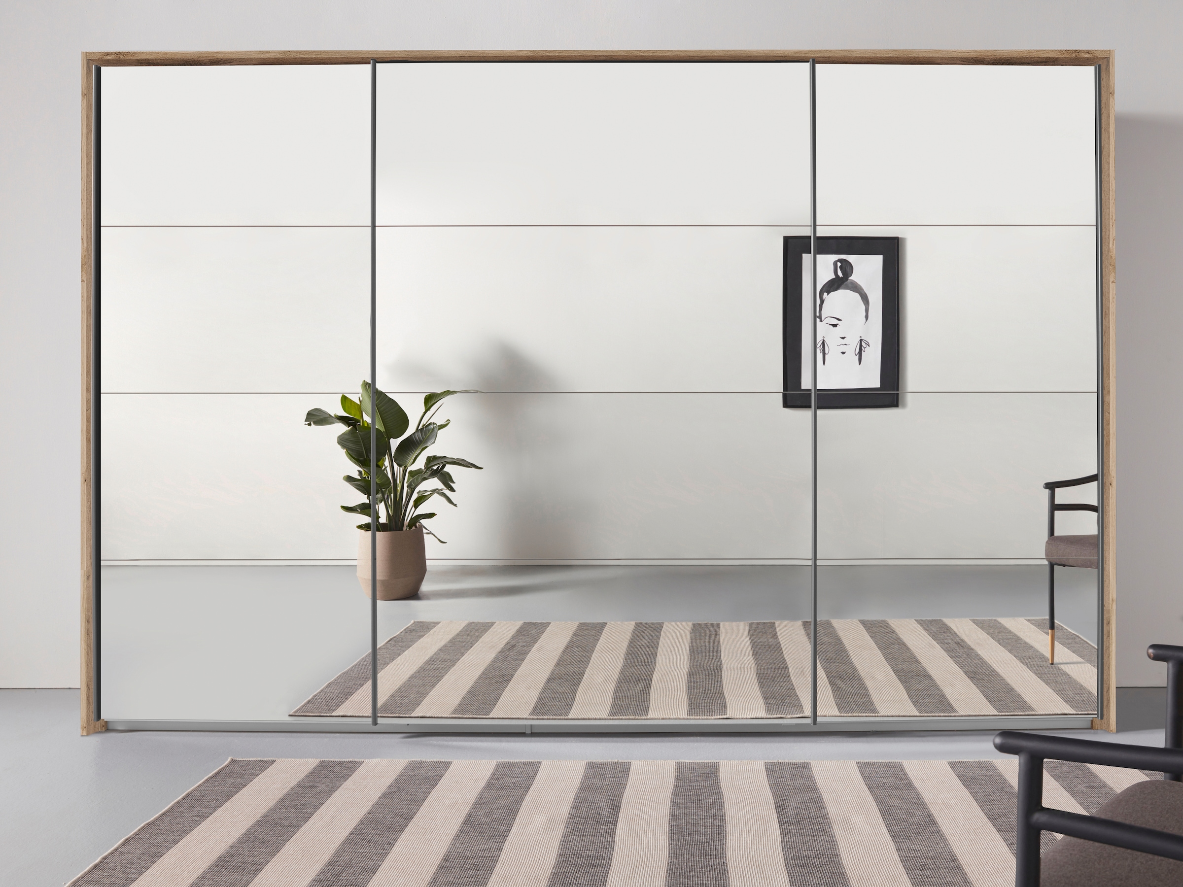 rauch Schwebetürenschrank "Kleiderschrank Schrank Garderobe OTELI inkl. 3 I günstig online kaufen