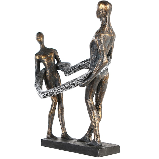 »Skulptur mit BAUR Connected«, by Casablanca Höhe Spruchanhänger, Wohnzimmer kaufen | Dekoobjekt, Dekofigur 31 cm, Gilde