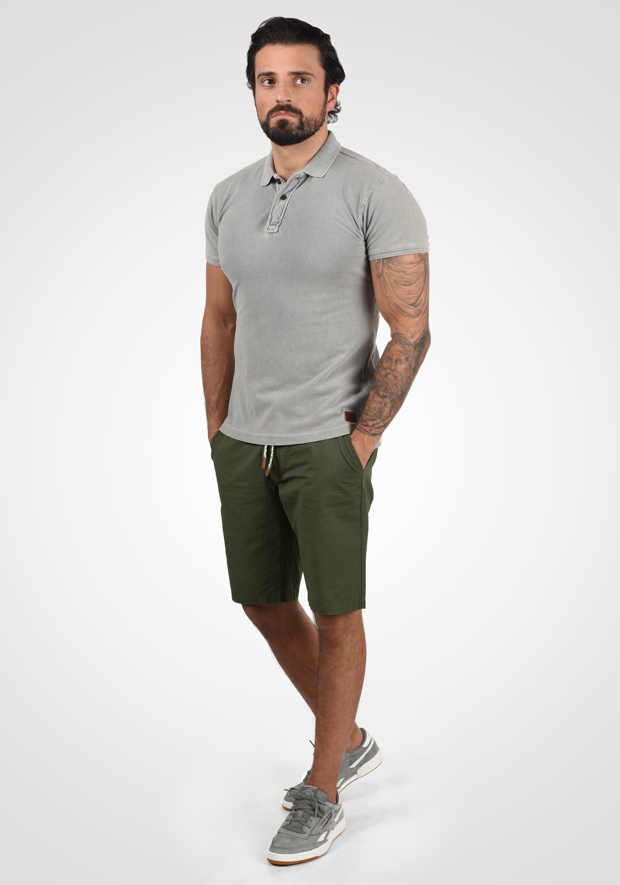 BLEND BHRanga Short Chino Homme Vert 3XL 2