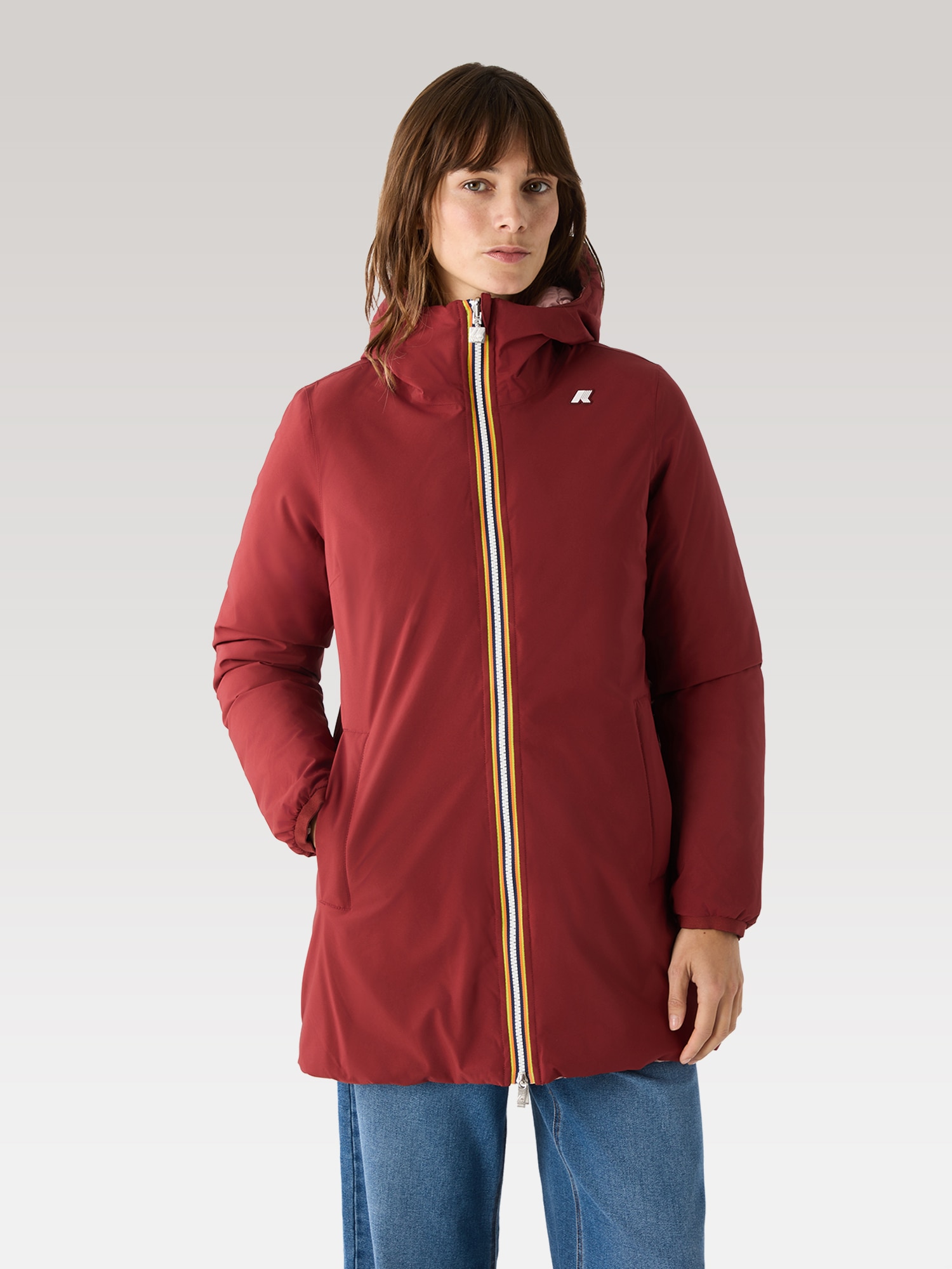 K-WAY Funktionsjacke »K-Way Winterjacke SOPHIE ST THERMO DOUBLE zum Wenden«