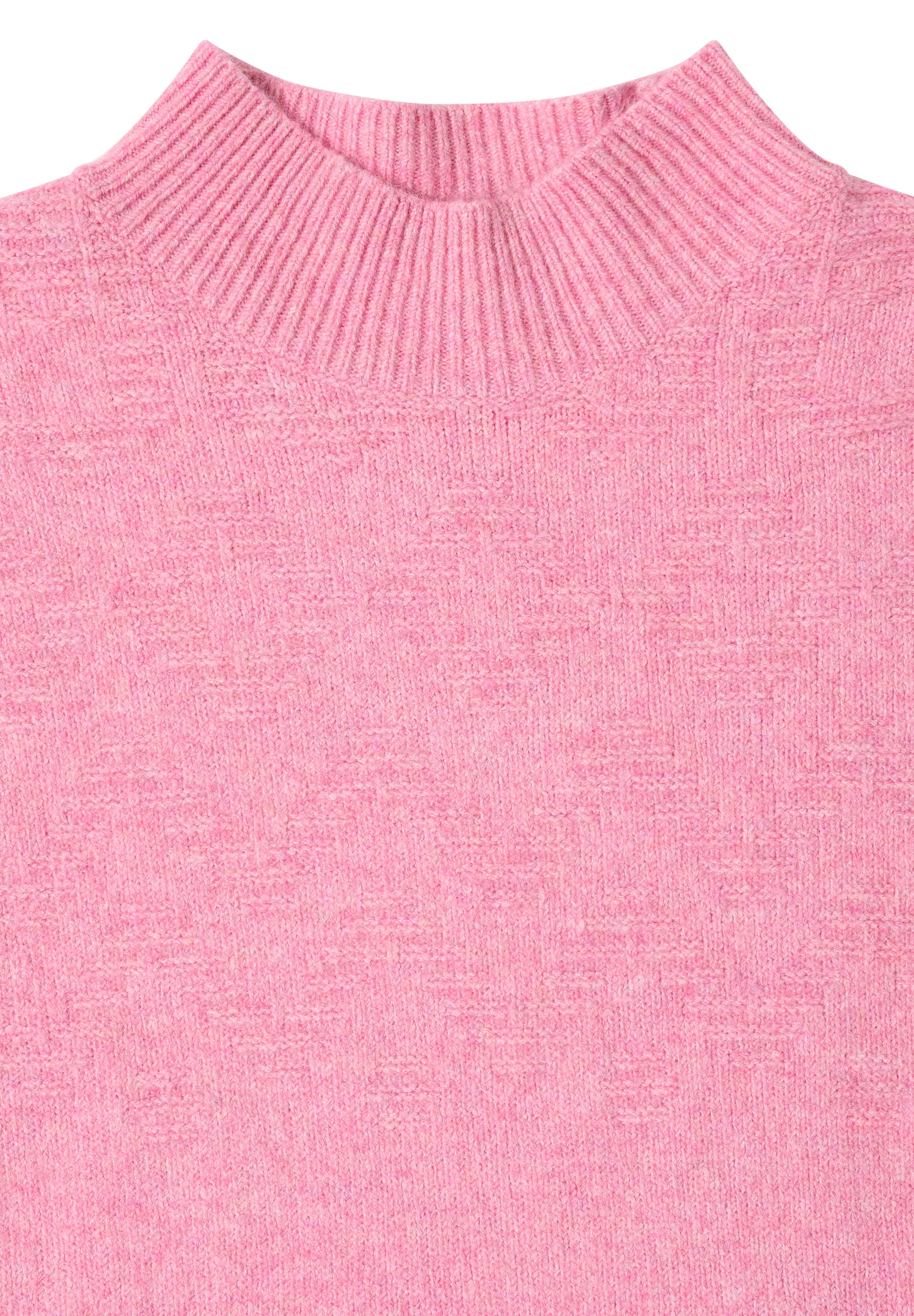 Cecil Jacquardpullover mit Rippbündchen