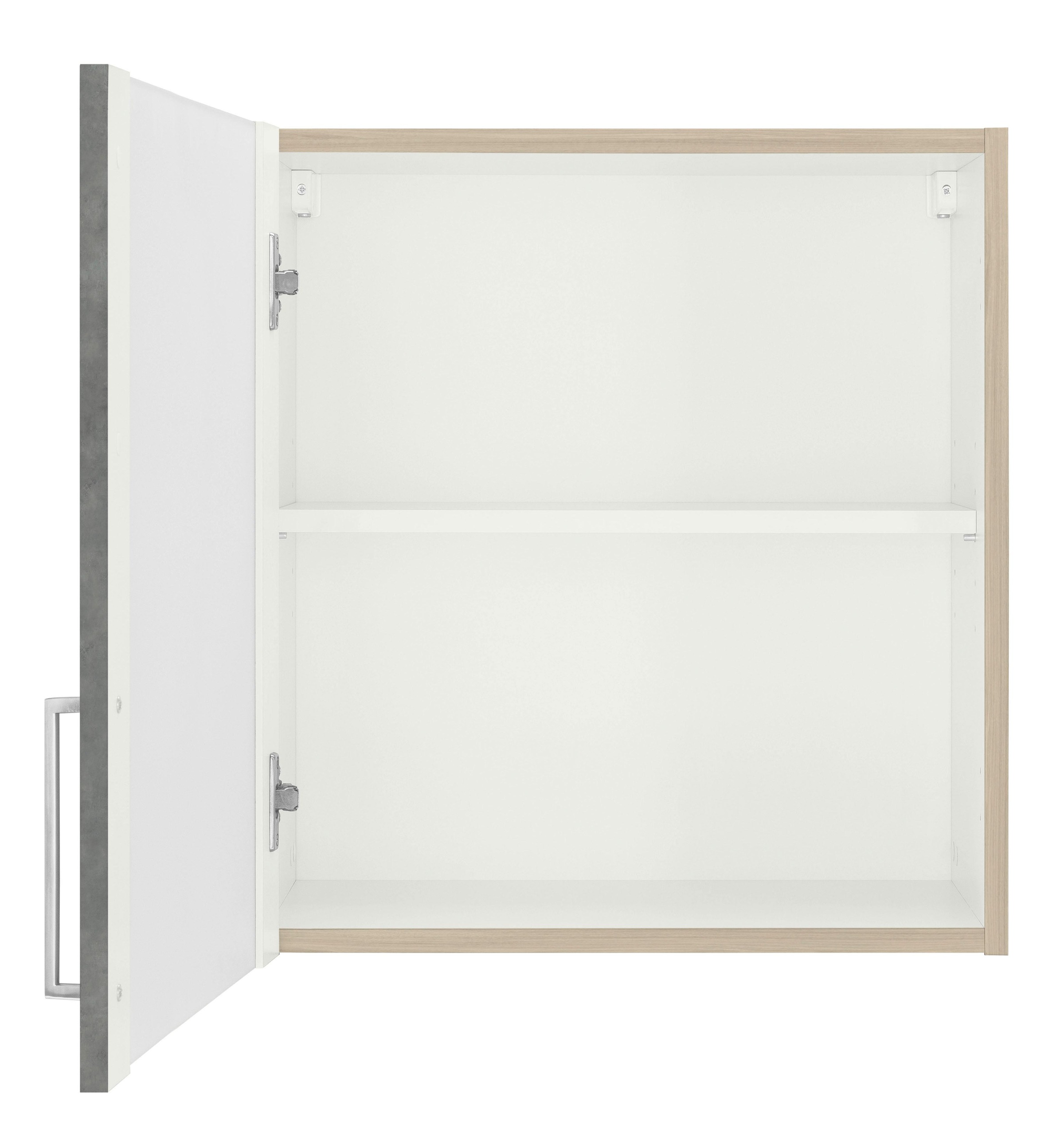 wiho Küchen Glashängeschrank 