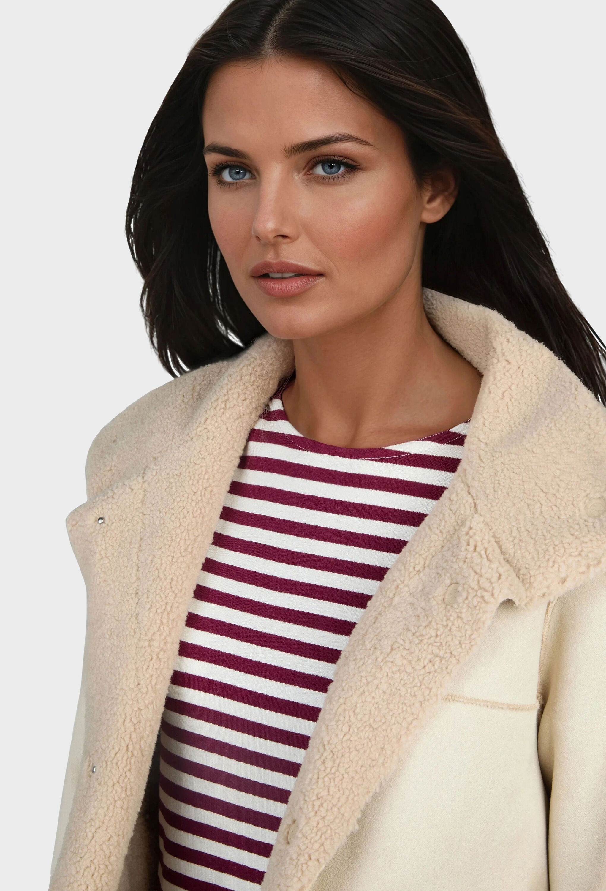 NAVIGAZIONE Winterjacke »NAVIGAZIONE Jacke« ohne Kapuze zum Wenden: mit  zwei schönen Seiten