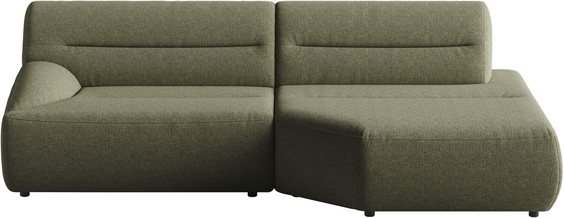 sit&more Ecksofa "Scrabble" Modernes Design in verschiedenen Stoffarten