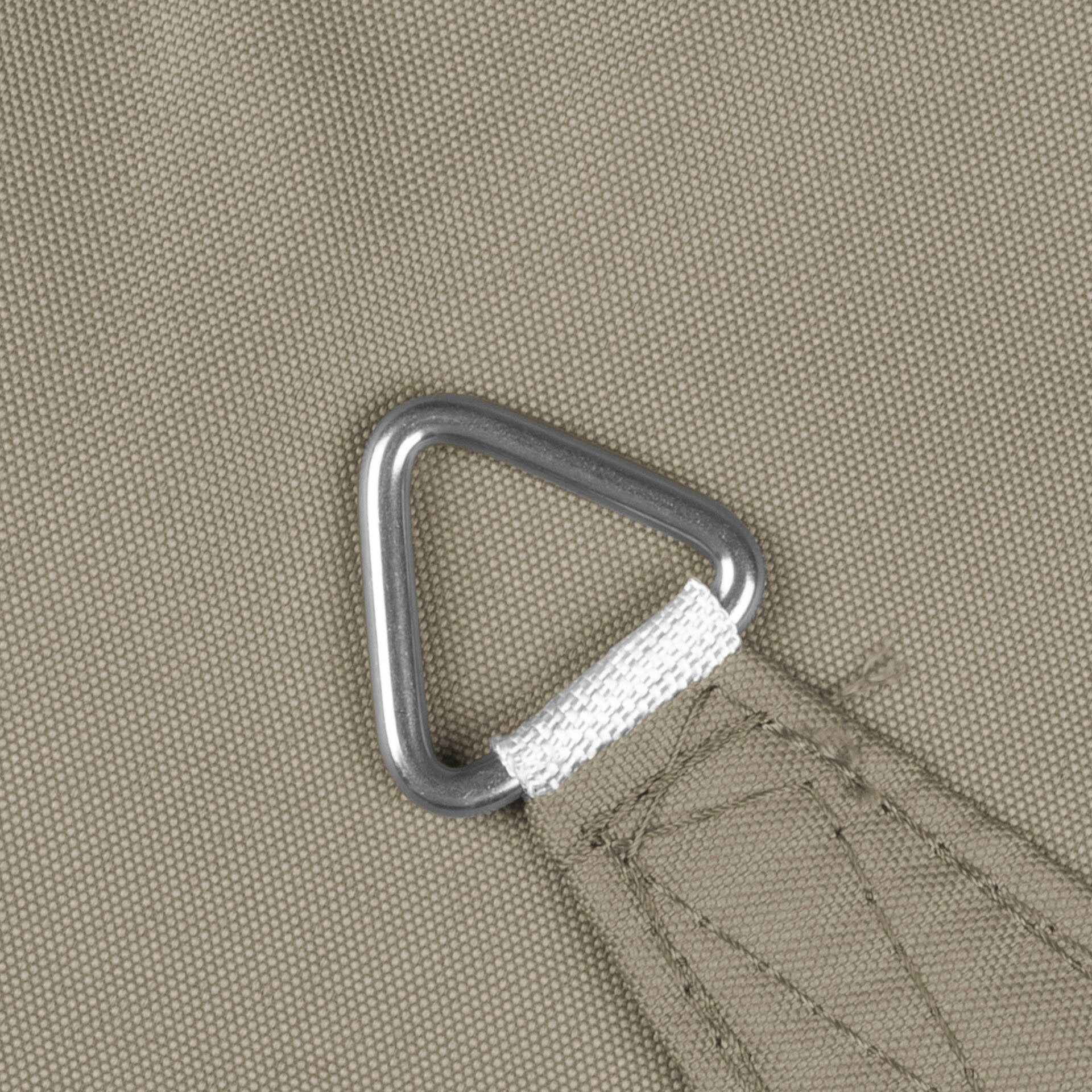 Windhager Sonnensegel »Cannes Dreieck«, 5x5x5m, taupe