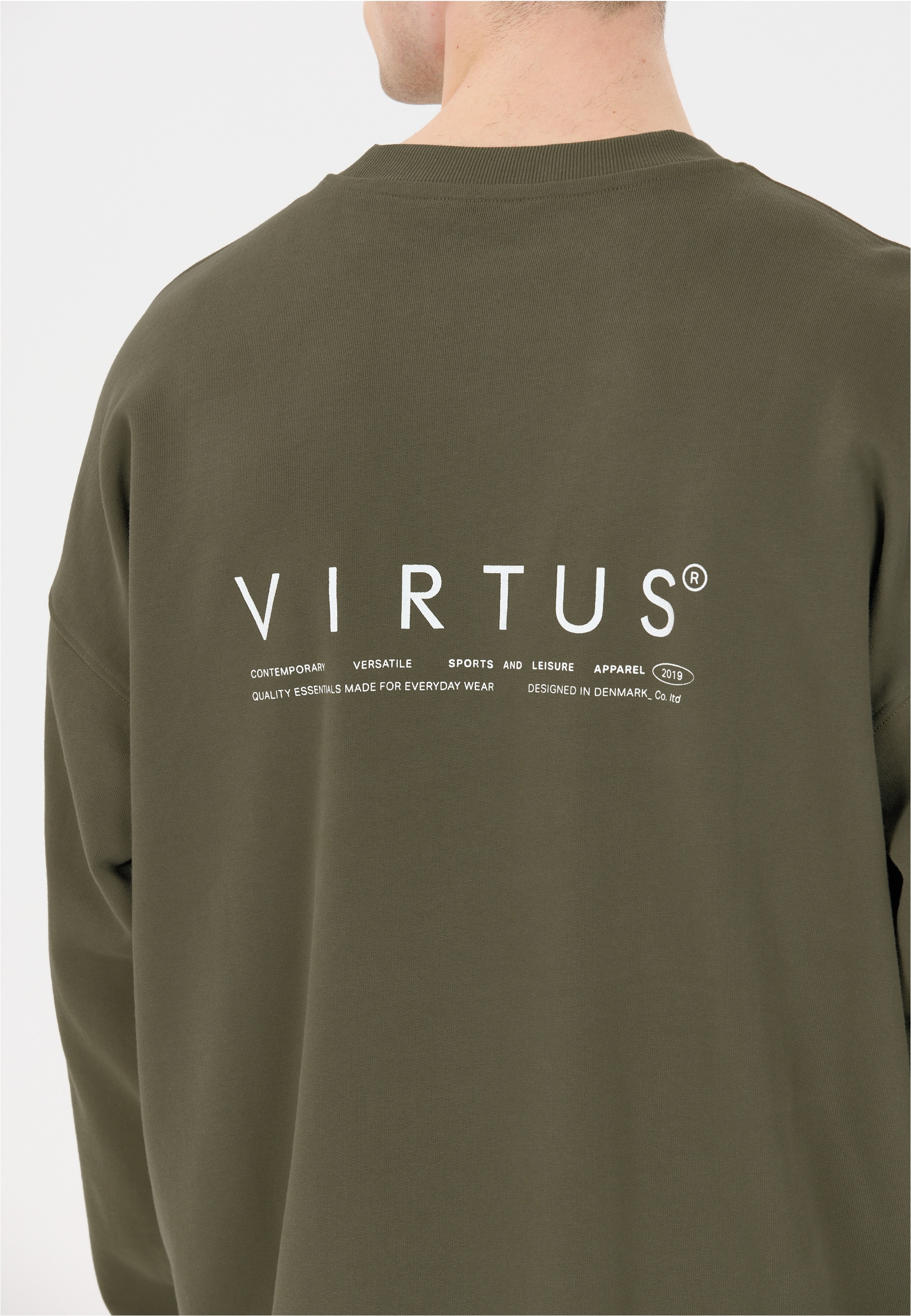 Virtus Sweatshirt »Kallan«, im schlichten Design