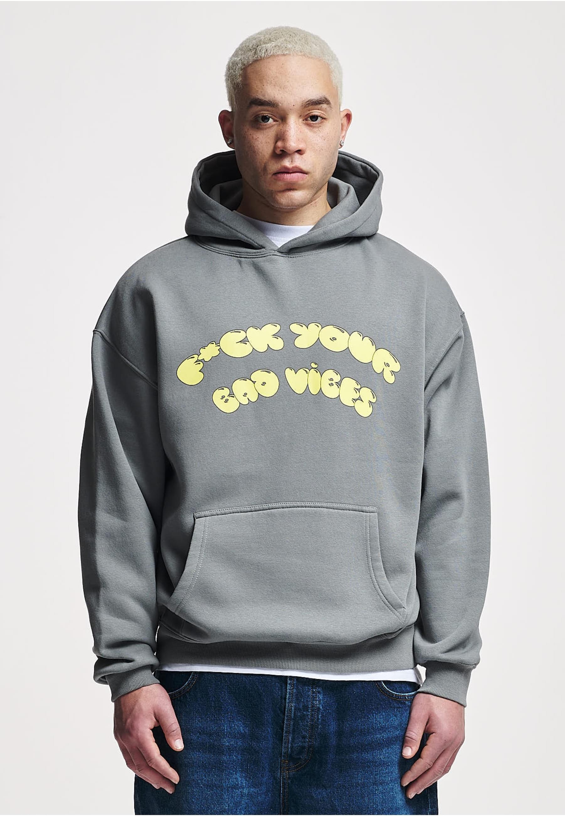 2Y Studios Kapuzensweatshirt »2Y Studios Herren Vibes Oversize Hoodie«, (1 tlg.)