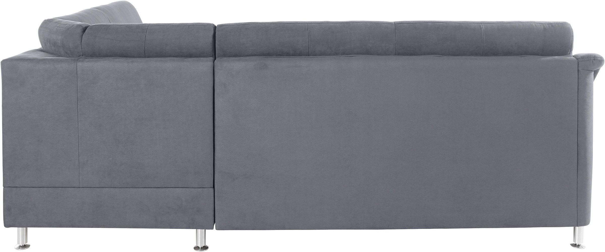 Places of Style Ecksofa »Cardoso L-Form«, Federkern, wahlweise mit Bett, Schubkasten