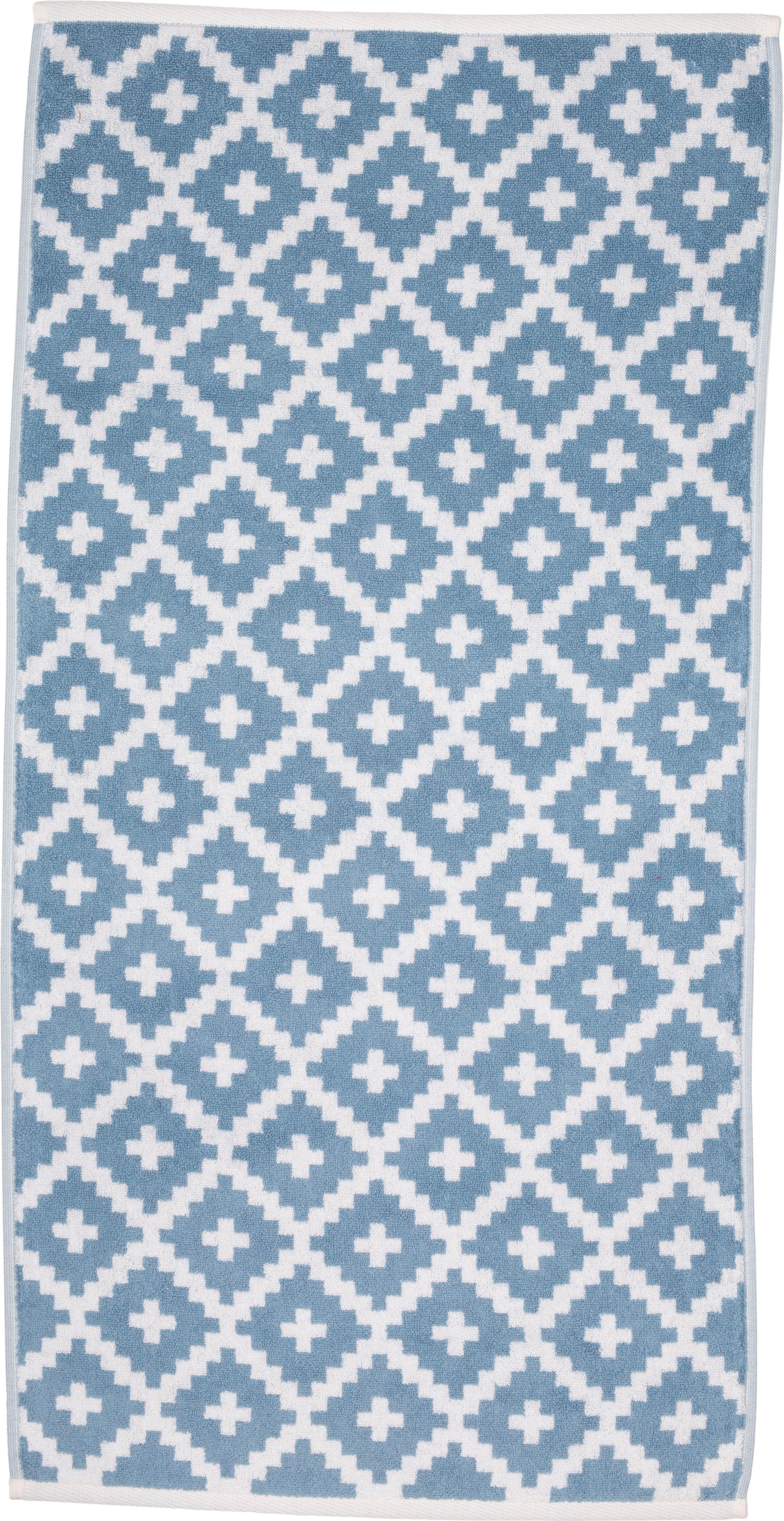 freundin Home Collection Handtücher »Freundin Design BAUR (2 | Rechnung auf skandinavischem Graphics«, St.), Rauten mit
