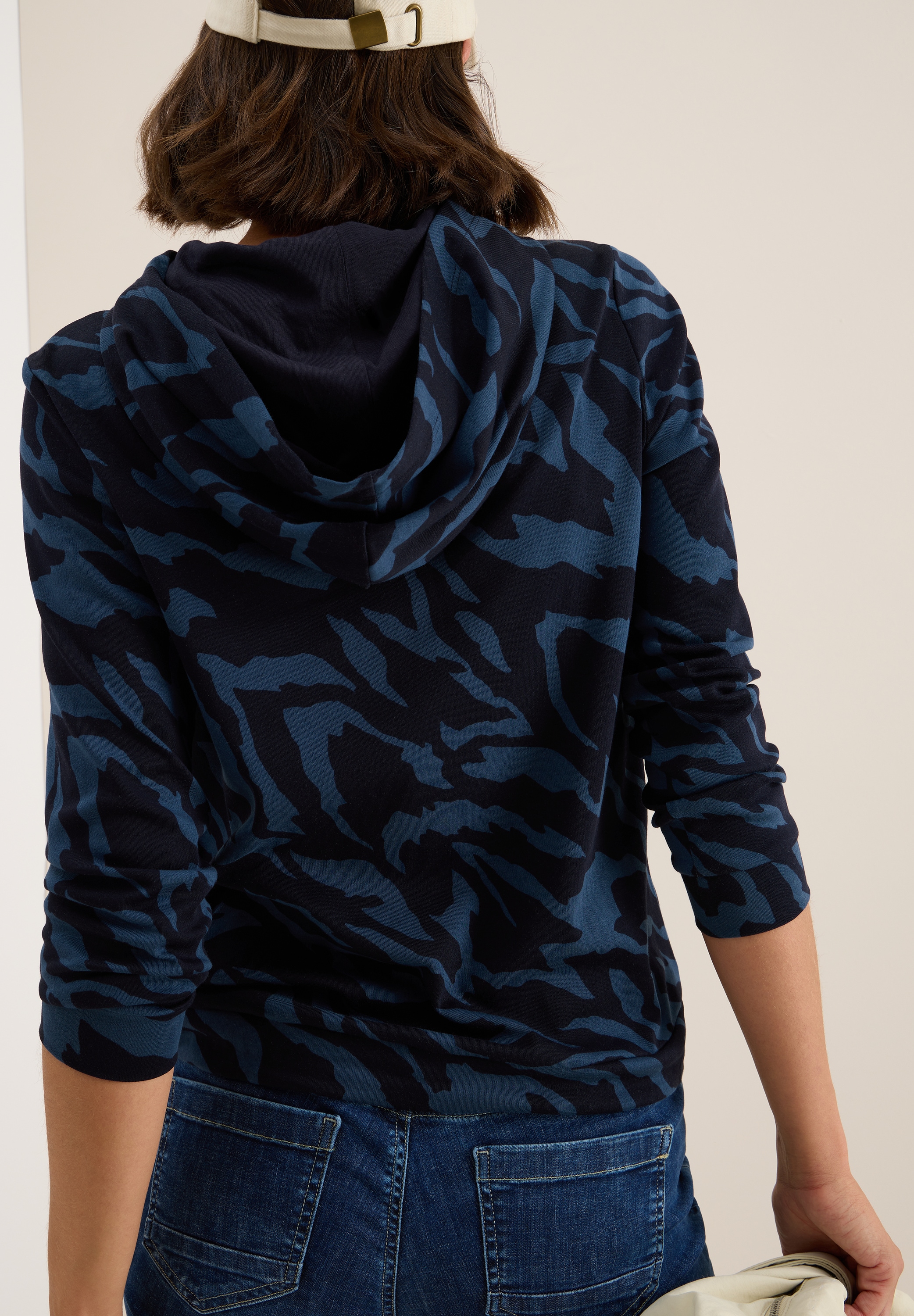 Cecil Sweatshirt, mit All-Over Print