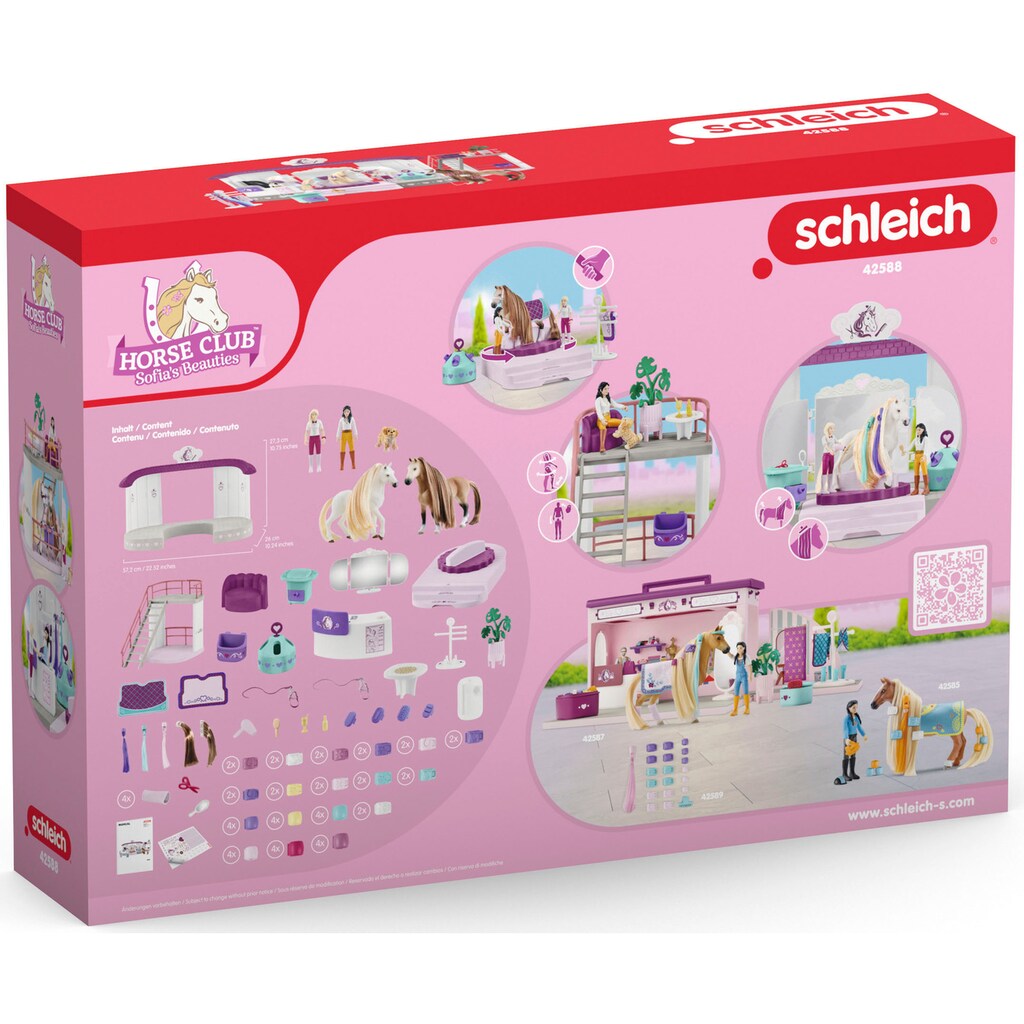 Schleich® Spielwelt »HORSE CLUB, Sofia's Beauties, Beauty Salon (42588)«