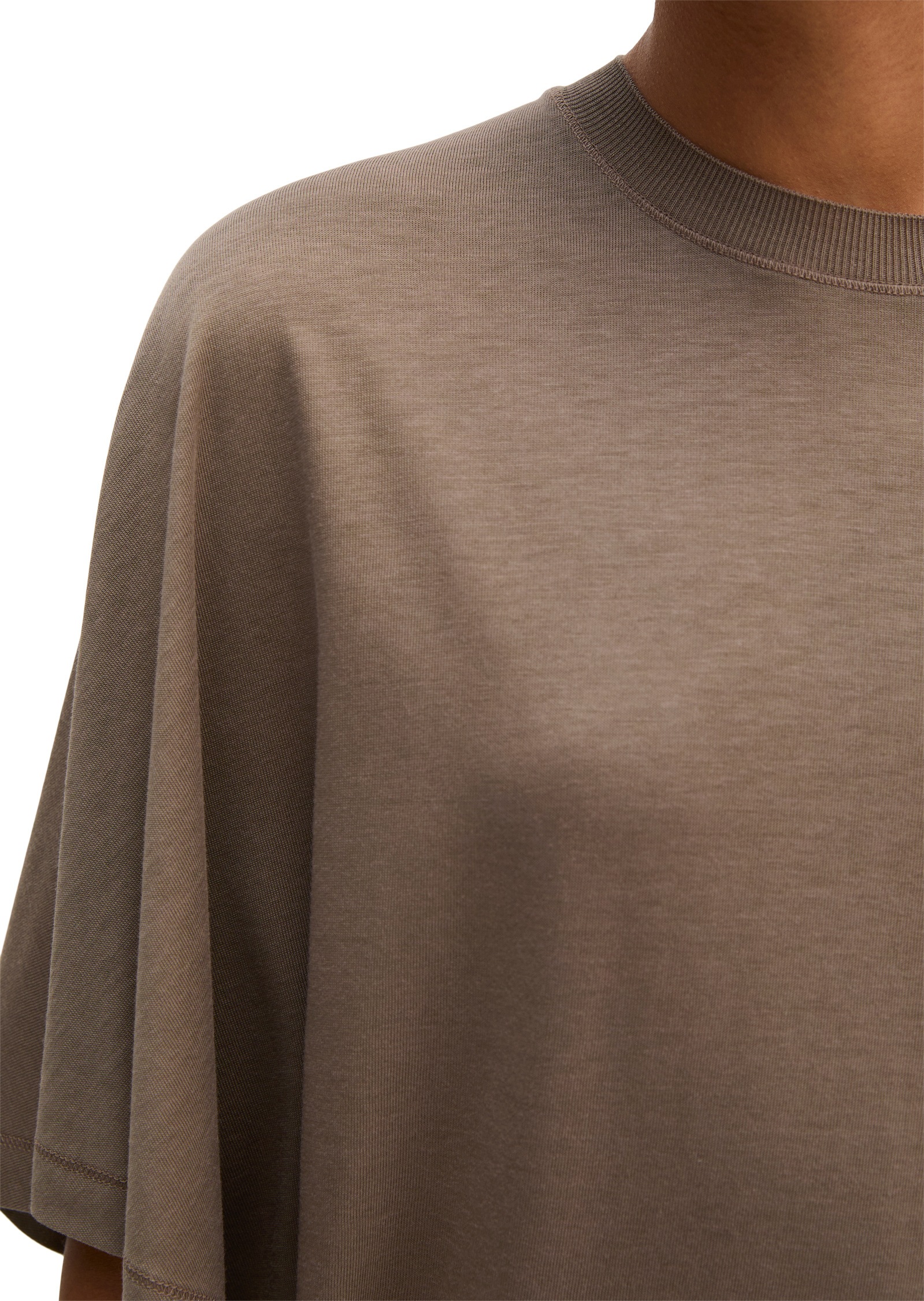 Marc O'Polo T-Shirt »aus TENCEL™ Lyocell-Baumwolle-Mix«