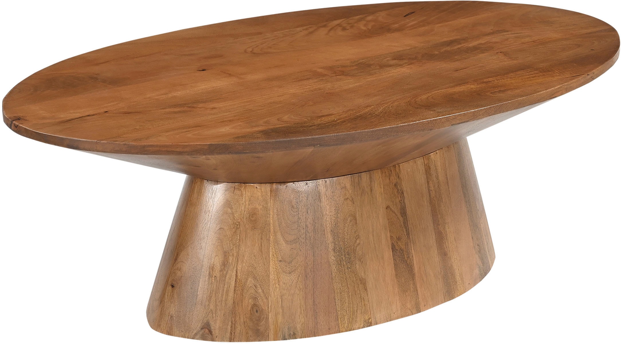 SIT Couchtisch »MANGO NATURAL«, mit ovalem Sockelfuß