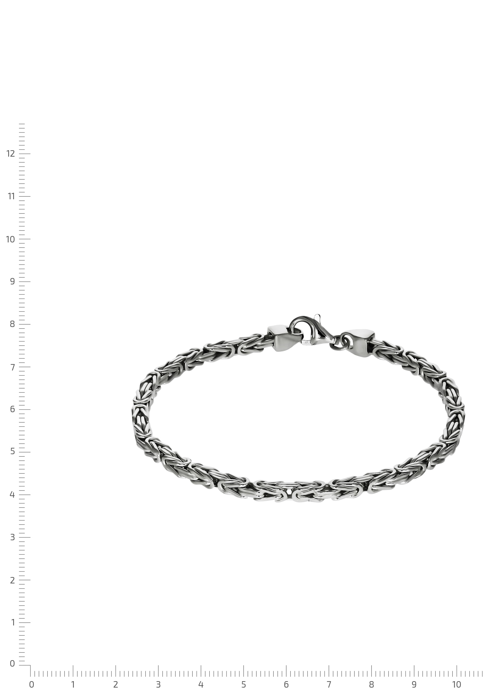 Firetti Silberarmband »Schmuck Geschenk, Germany | Made bestellen ▷ BAUR breit«, in mm 3,0 4-kant, in Königskettengliederung