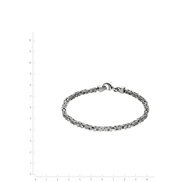 Königskettengliederung BAUR »Schmuck Geschenk, 3,0 Firetti mm breit«, | Silberarmband in 4-kant, ▷ Germany in Made bestellen