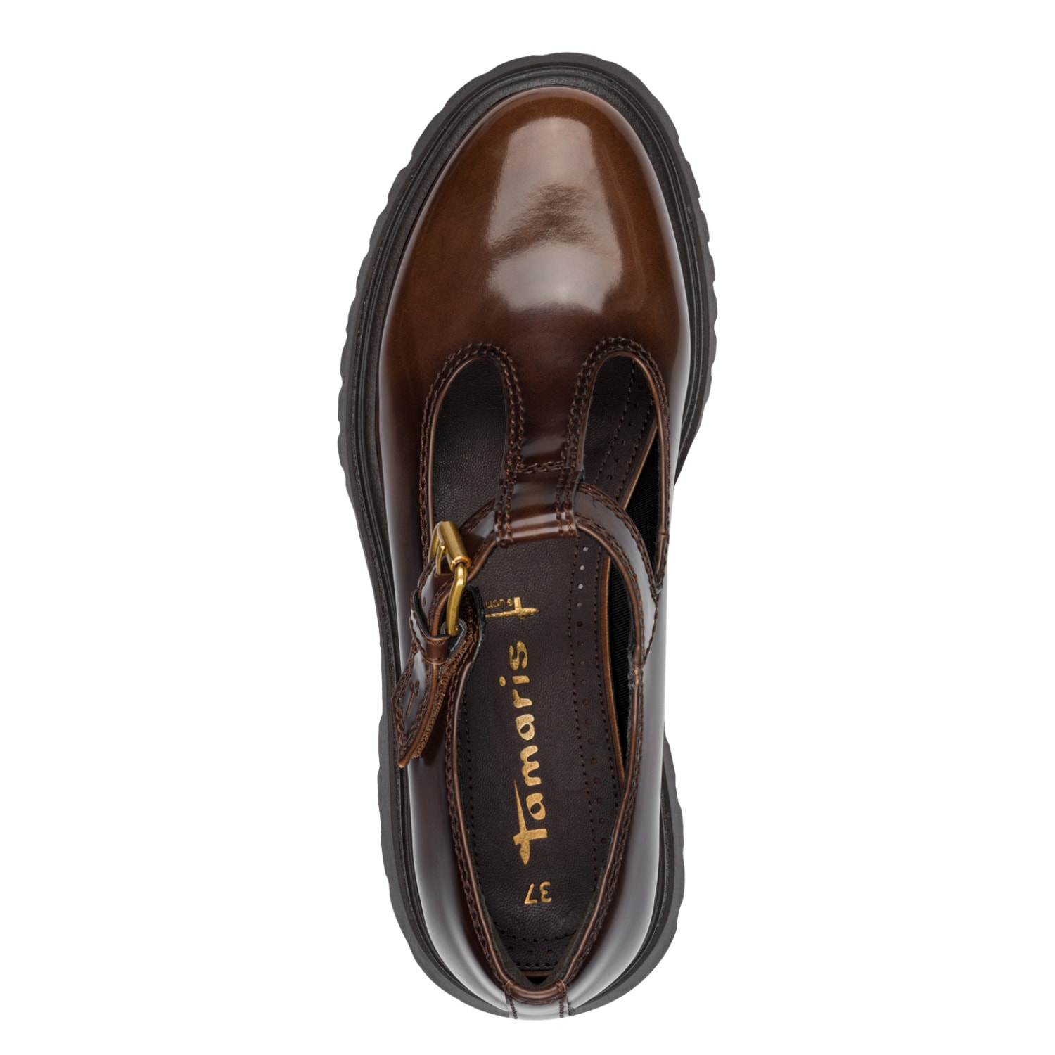 Tamaris Slipper  Chunky-Slipper, T-Spangen, Loafer,  in veganer Verarbeitung