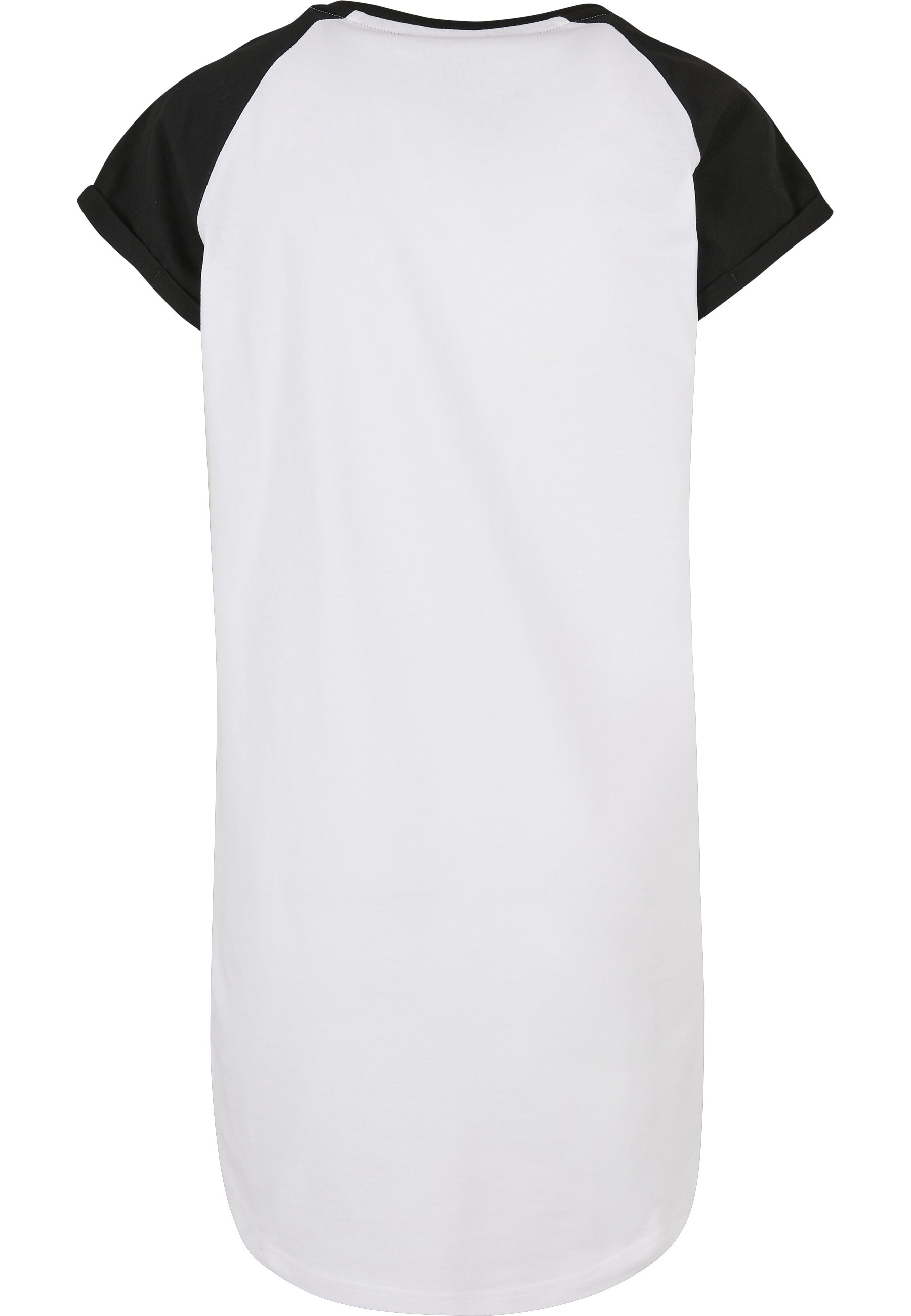 URBAN CLASSICS Shirtkleid "Urban Classics Damen Ladies Contrast Raglan Tee günstig online kaufen