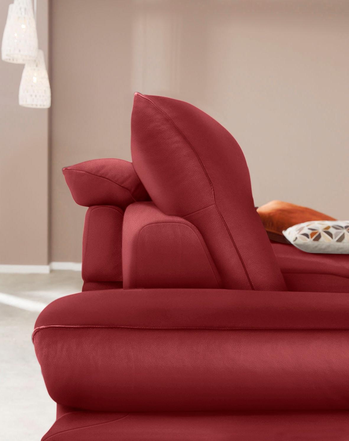 Thumbnail - W.SCHILLIG Ecksofa "enjoy&MORE, mit tollem Sitzkomfort, elegant und bequem, L-Form" mit Sitztiefenverstellung, Füße silb...