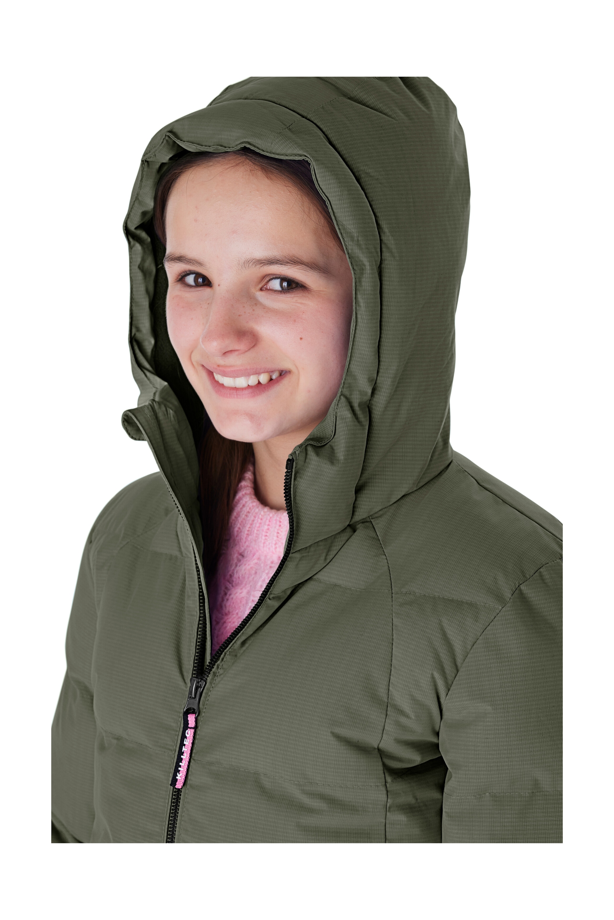 Killtec Steppjacke »KOW 357 GRLS QLTD JCKT« Wasserabweisende Mädchenjacke mit Kapuze, atmungsaktiv, warm
