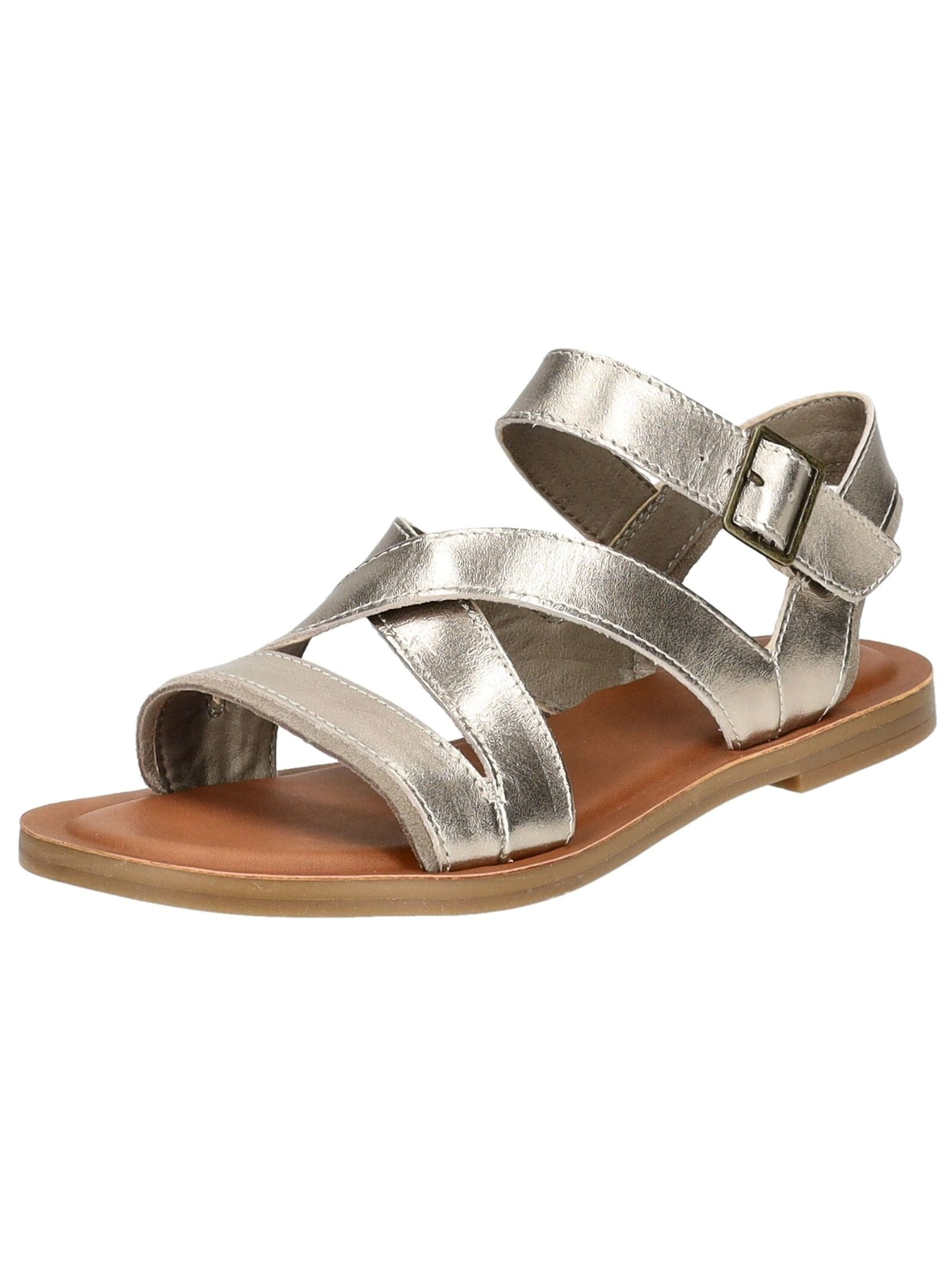 TOMS Riemchensandale "TOMS Sandalen Leder" günstig online kaufen