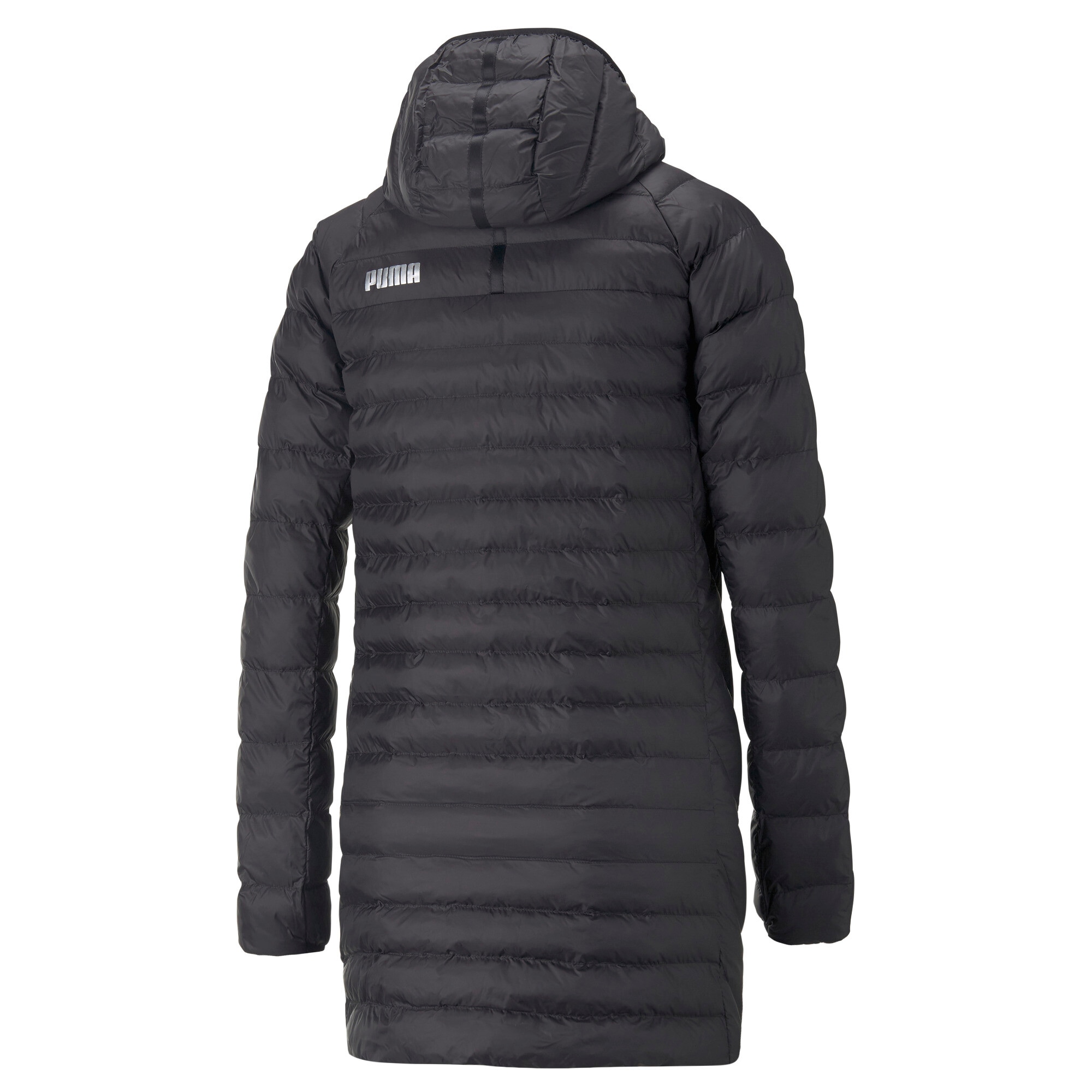 PUMA Winterjacke »PACKLITE PRIMALOFT LONG HOODED JACKET« mit Kapuze