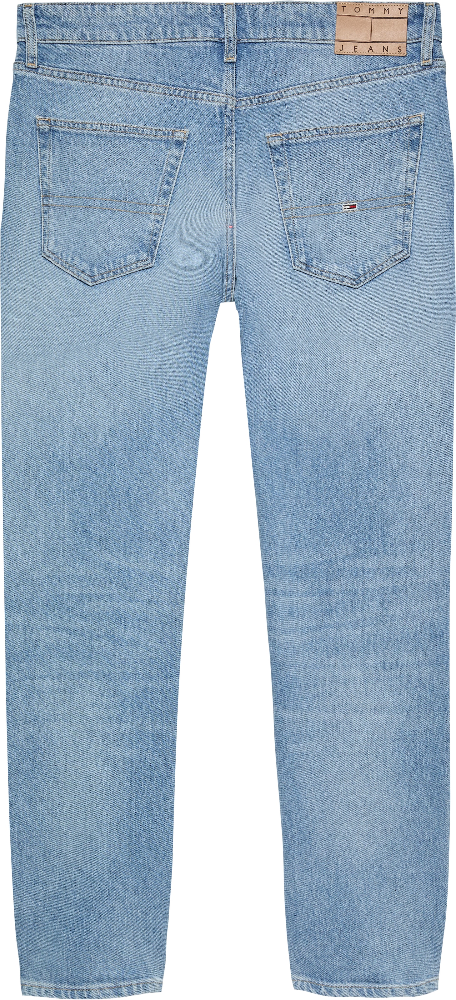 Tommy Jeans Tapered-fit-Jeans, mit Logostickereien