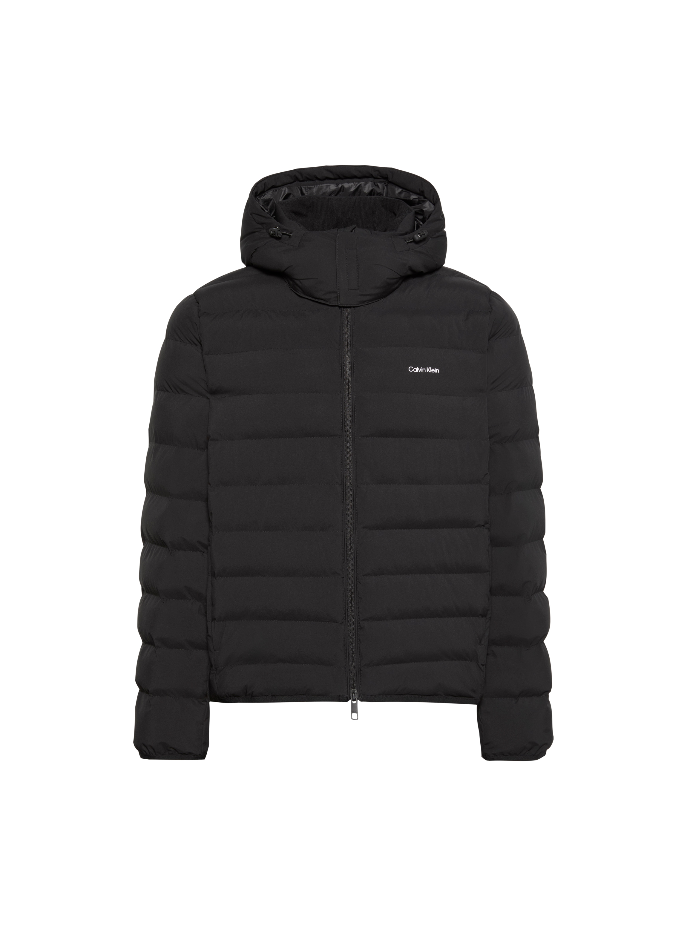 Calvin Klein Steppjacke »NYLON HOODED PUFFER« mit Kapuze Regular fit mit Kapuze